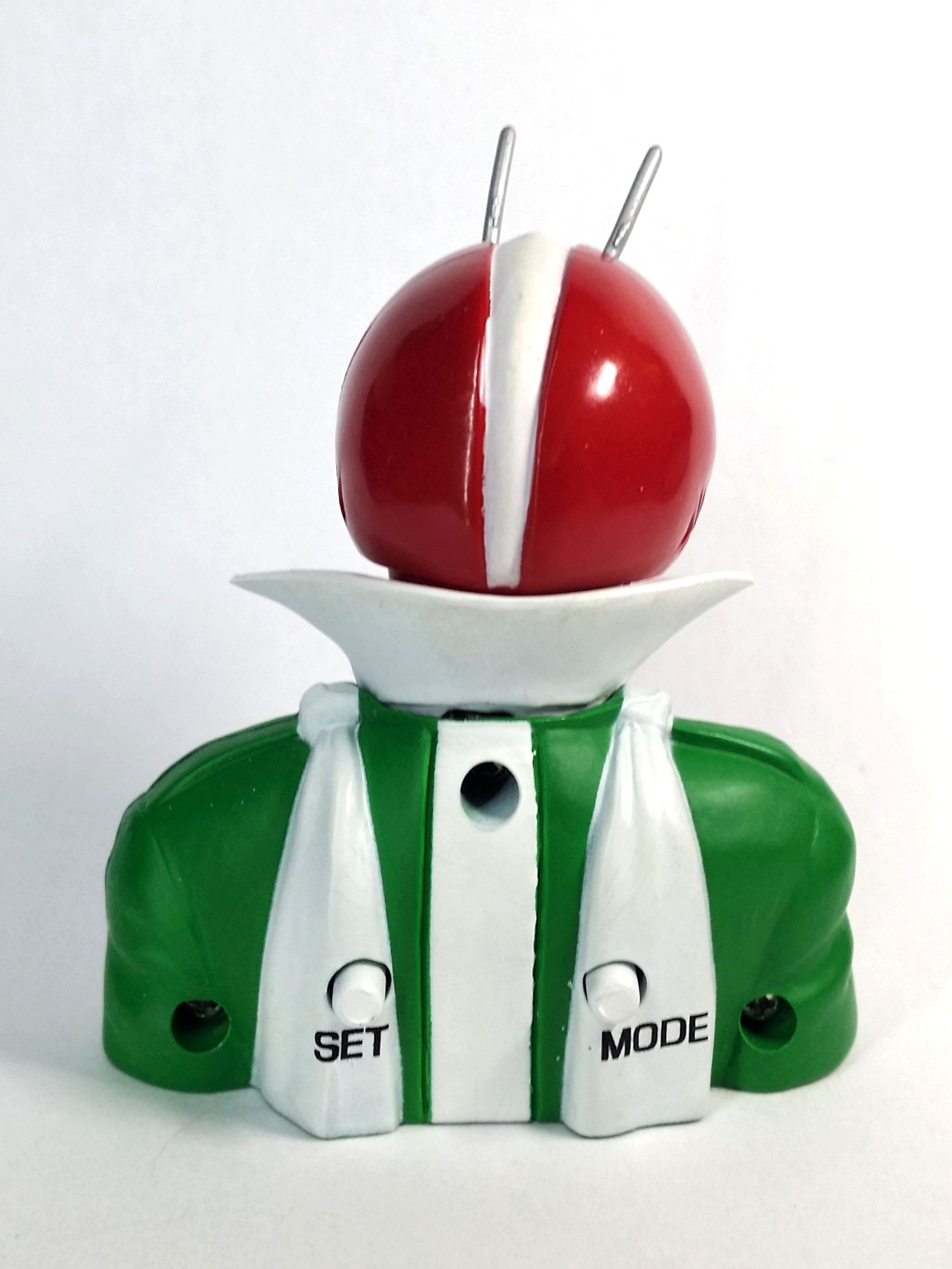 Kamen Rider V3 Bust Mini Digital Clock - 2002 TOEI Japanese Anime Masked Rider