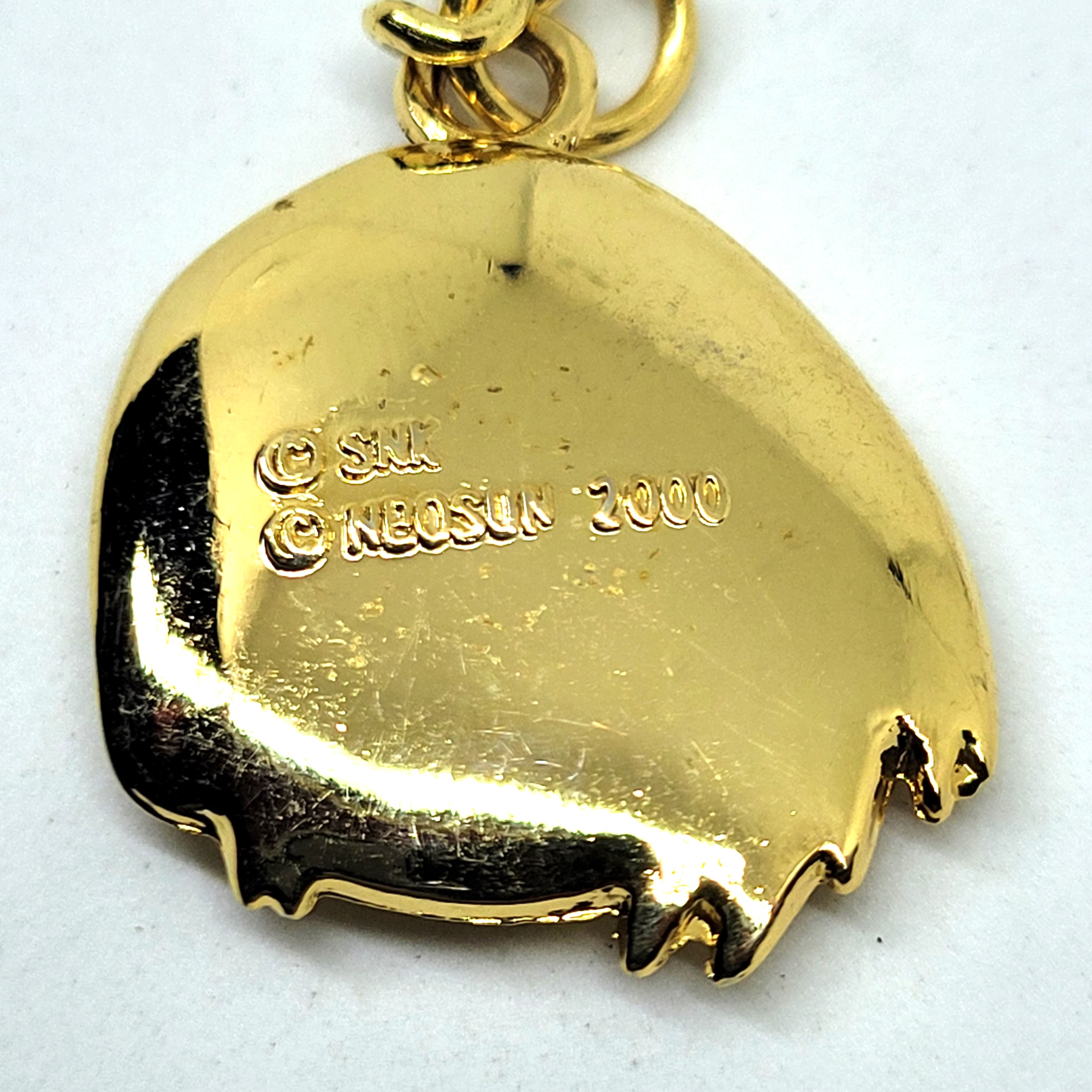 The King Of Fighters Zillion (Iori / Kyo) Head Keychains - 2000 SNK KOFZ Hong Kong Comics