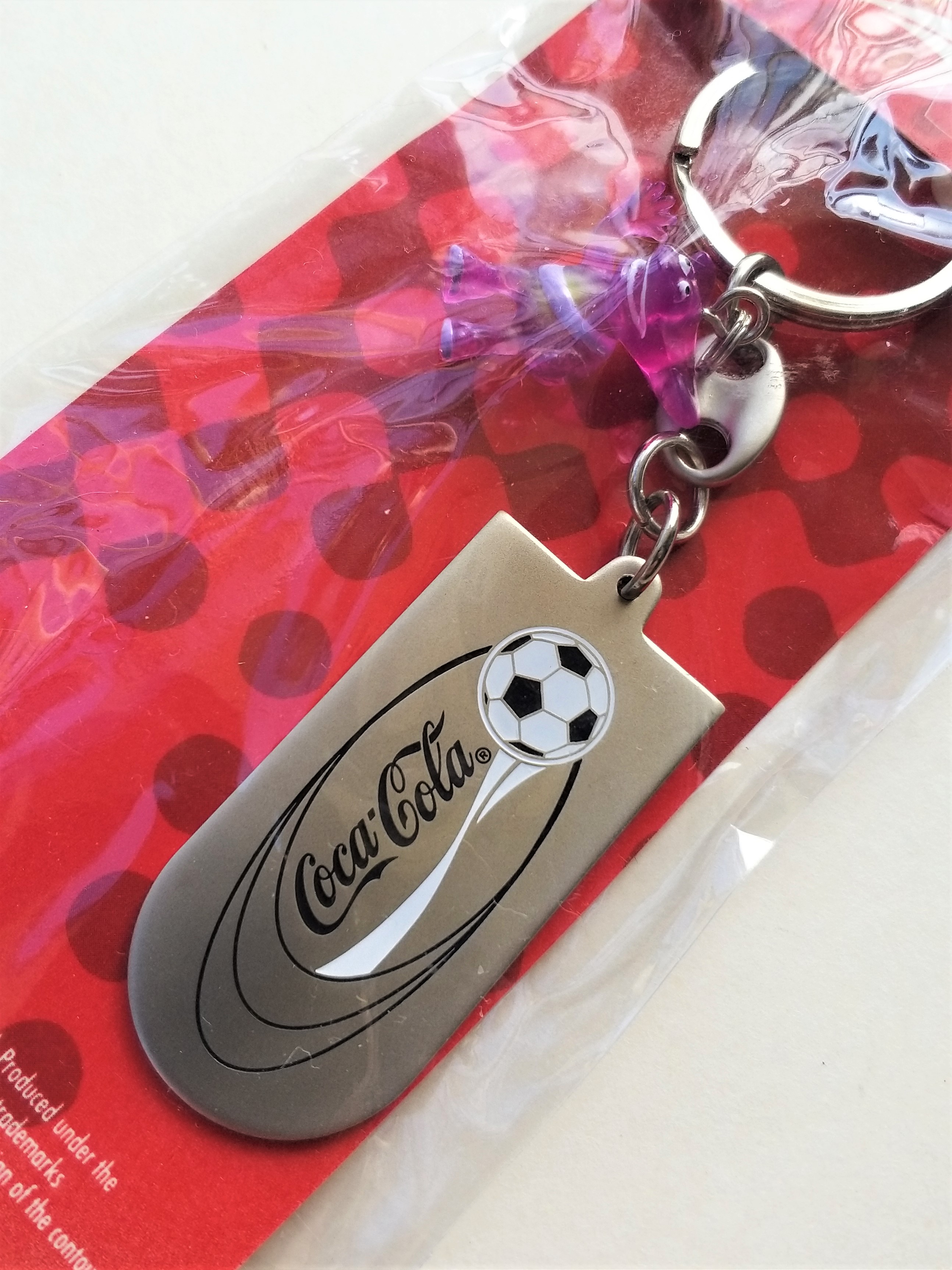 Coca Cola 2002 Fifa World Cup Mascots (KAZ / ATO / NIK) Figure Keychains