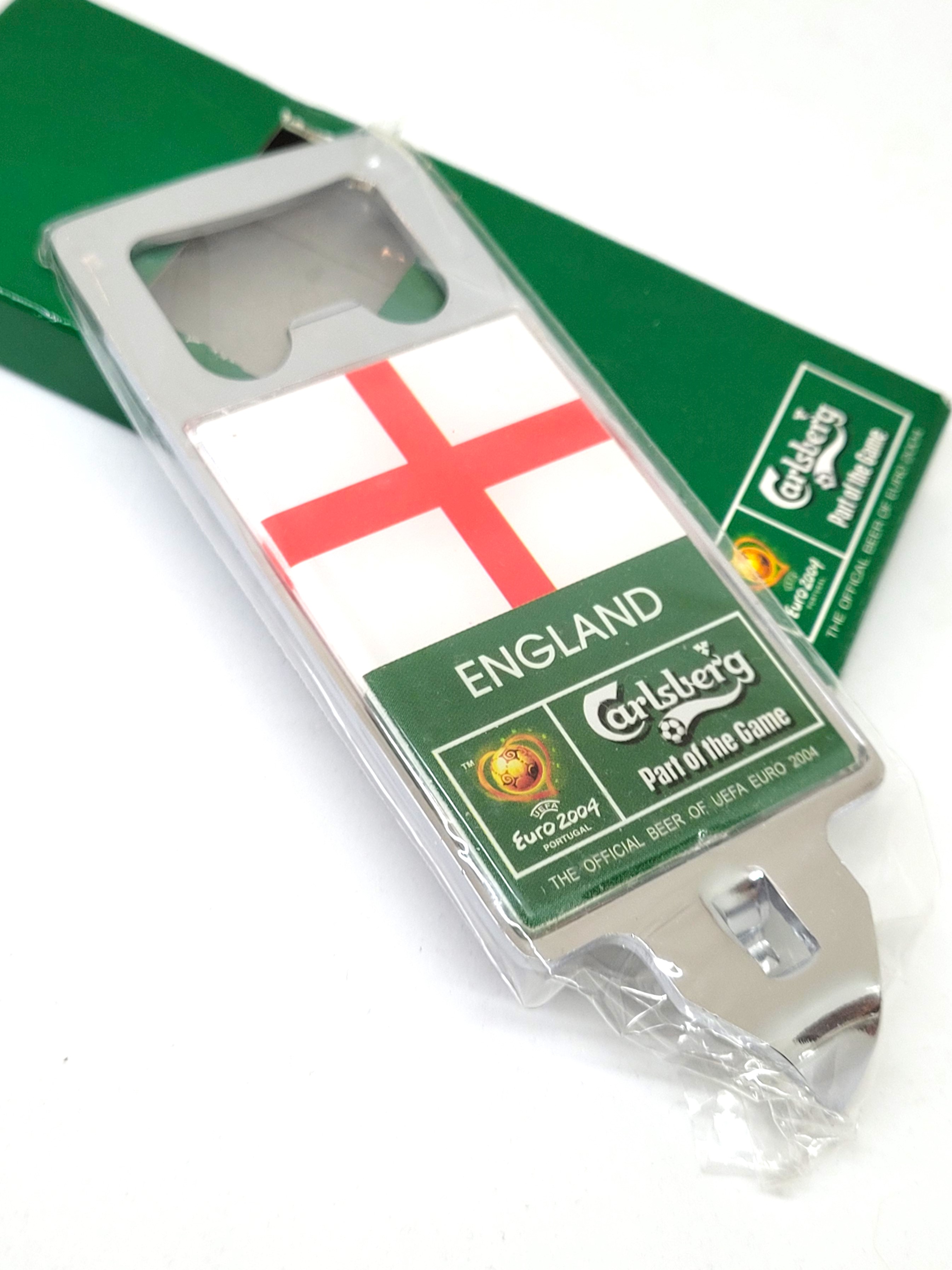 Carlsberg EURO 2004 Bottle Openers (England / France) New Unused