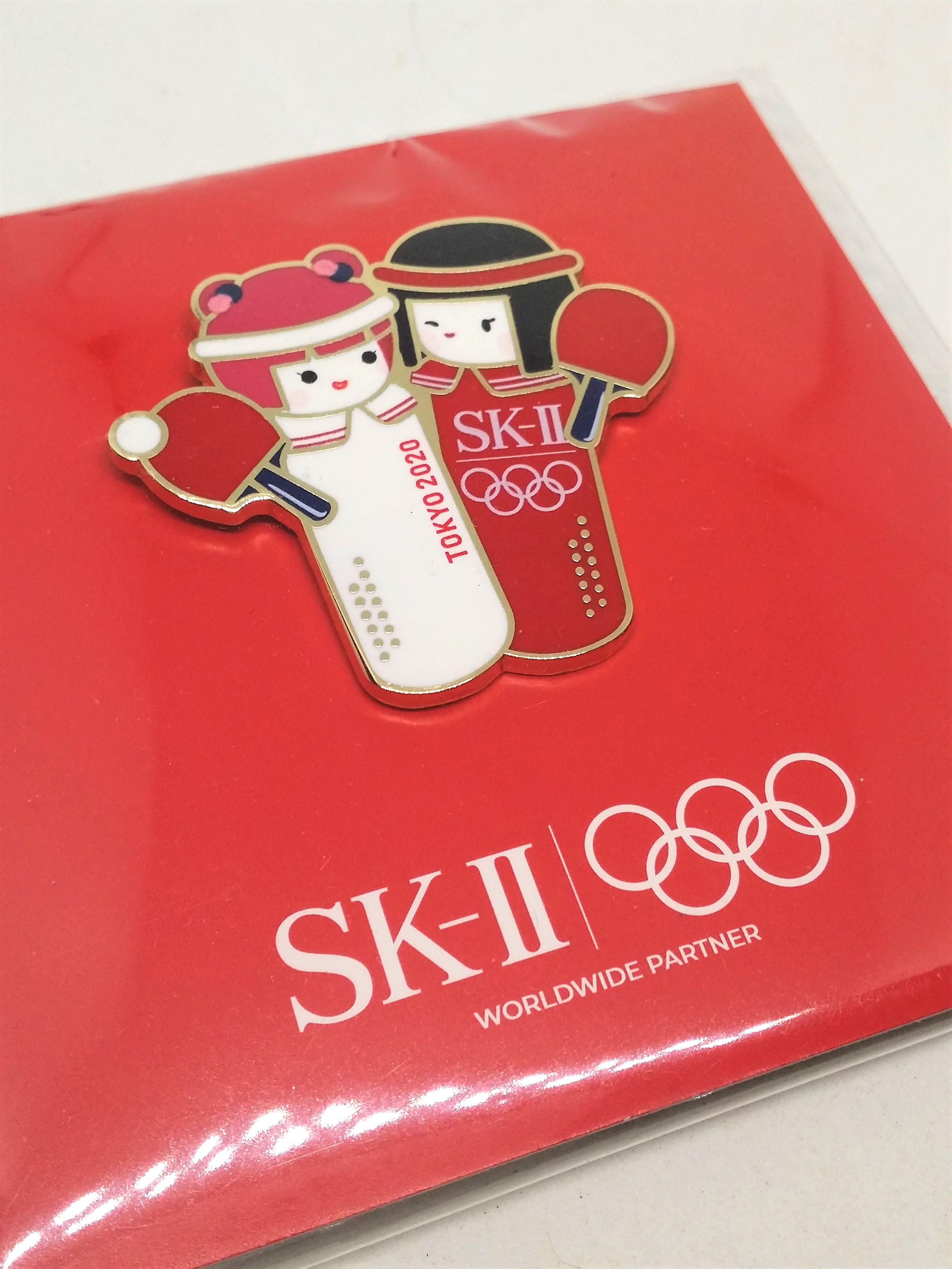 SK-II Tokyo 2020 Olympic Games (Table Tennis) Pin Badge - SK2 Olympics Pins