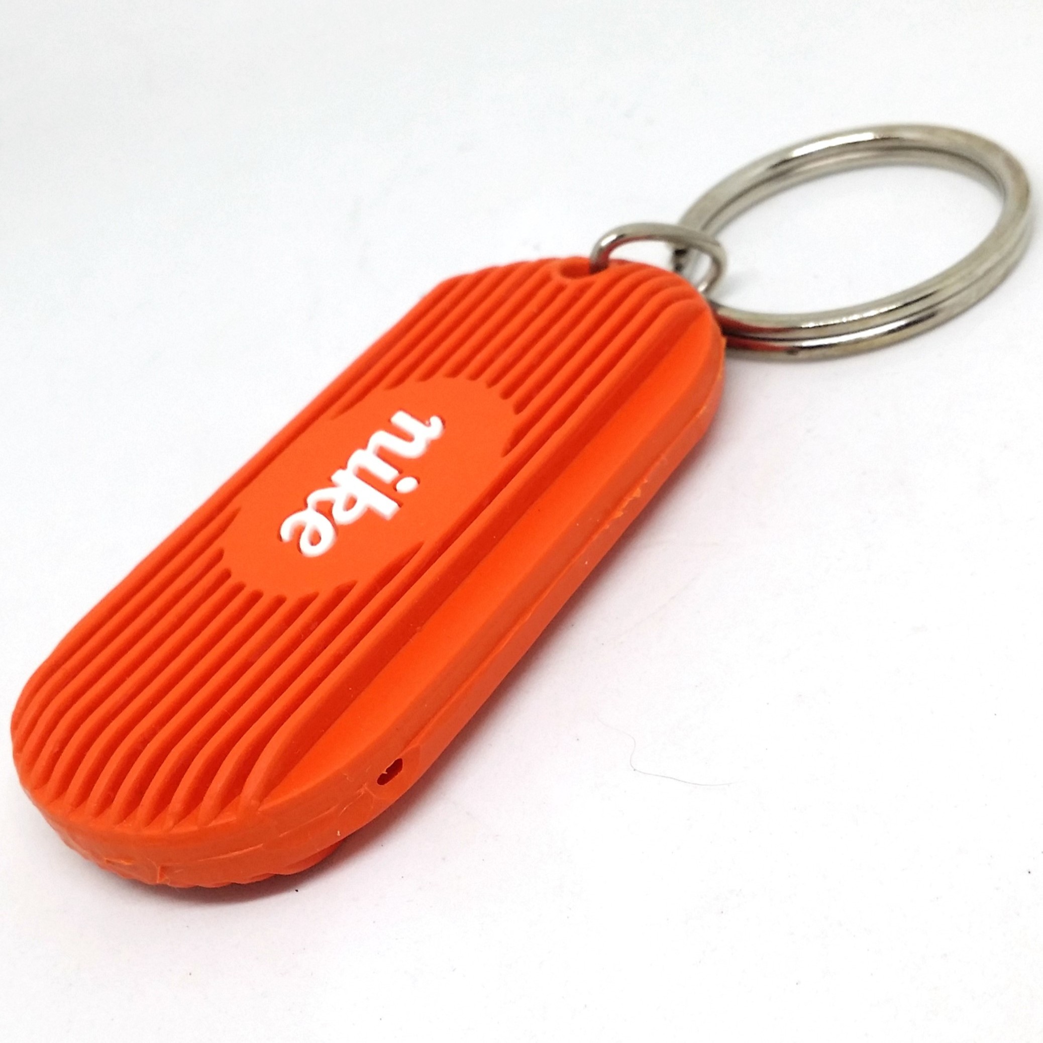 Nike Vintage Logo Double Sided Rubber Keychain Key Ring