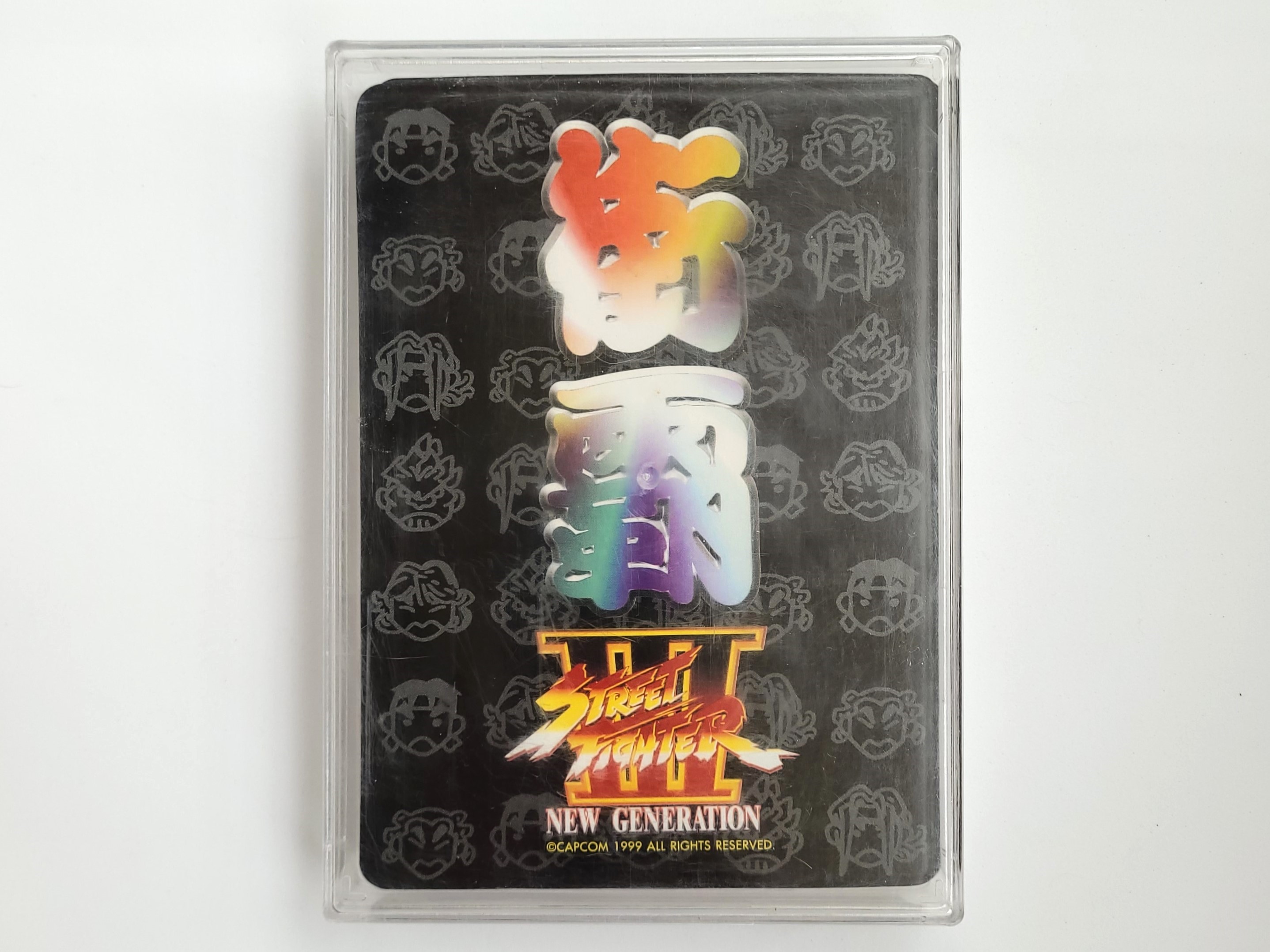 Street Fighter III New Generation Jumbo Playing Cards (17x12cm) - 1999 Capcom Hong Kong Comics