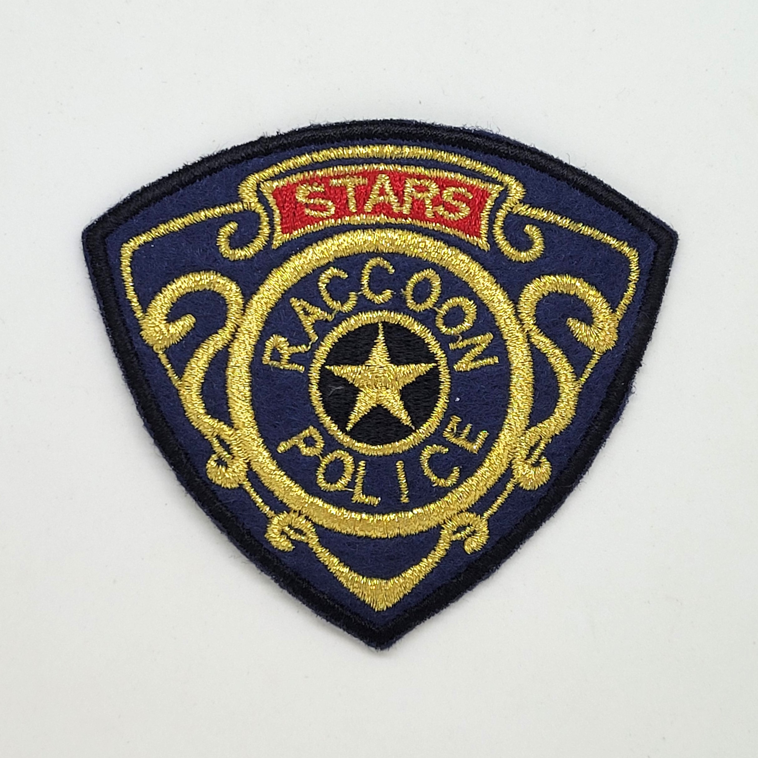 BIOHAZARD 2 Iron On Patch + Metal Pin Badge (Bronze / Silver / Dk Copper) - 1998 Capcom Resident Evil Hong Kong Comics