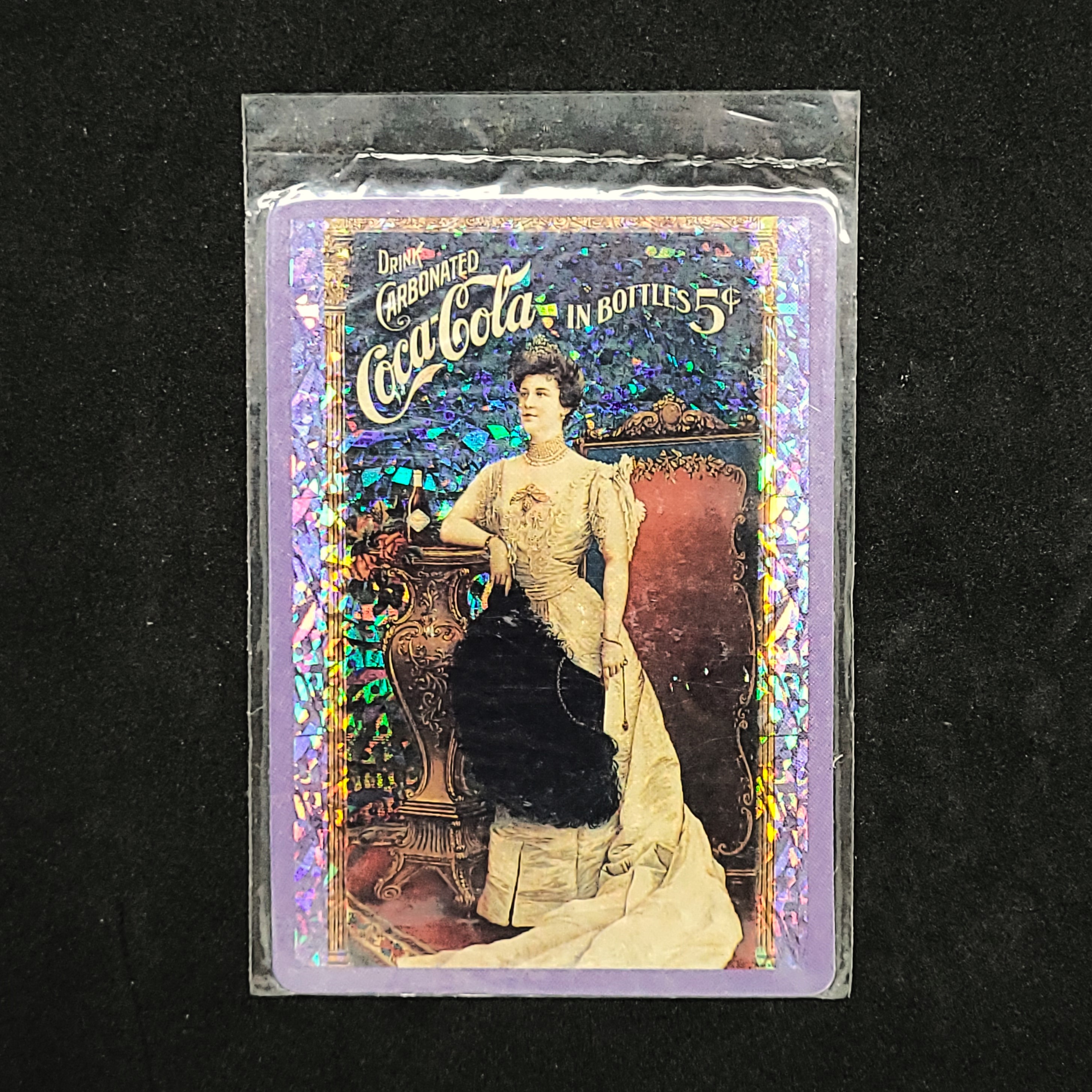 Coca Cola Holographic Prism Cards (Group B) - 90s Factory Sealed