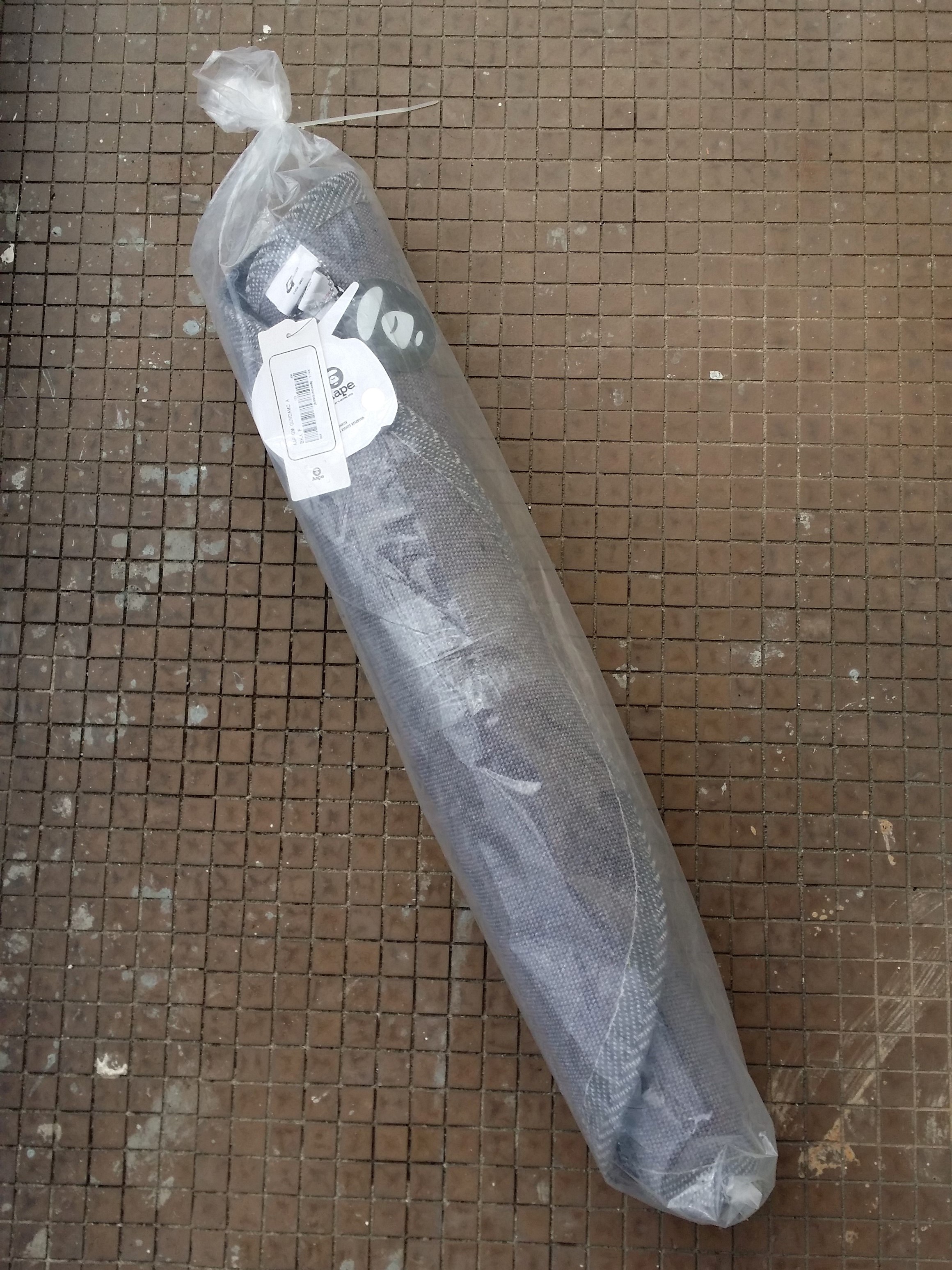 A BATHING APE Bape Aape x Mobile Suit GUNDAM Rug / Door Mat - 2018 Asia Exclusive New Unused