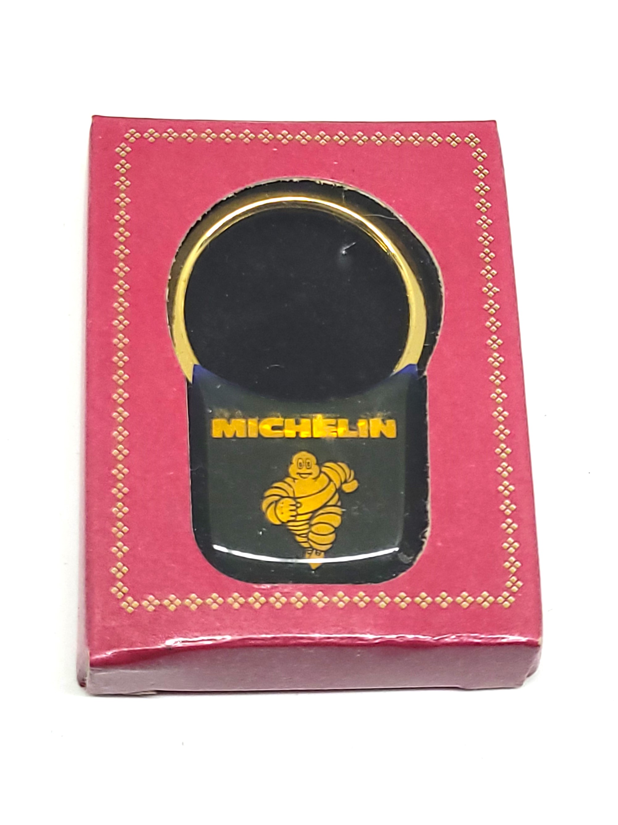 Michelin Twist-Lock Keyholder - 80s Dealer Promo Keychain