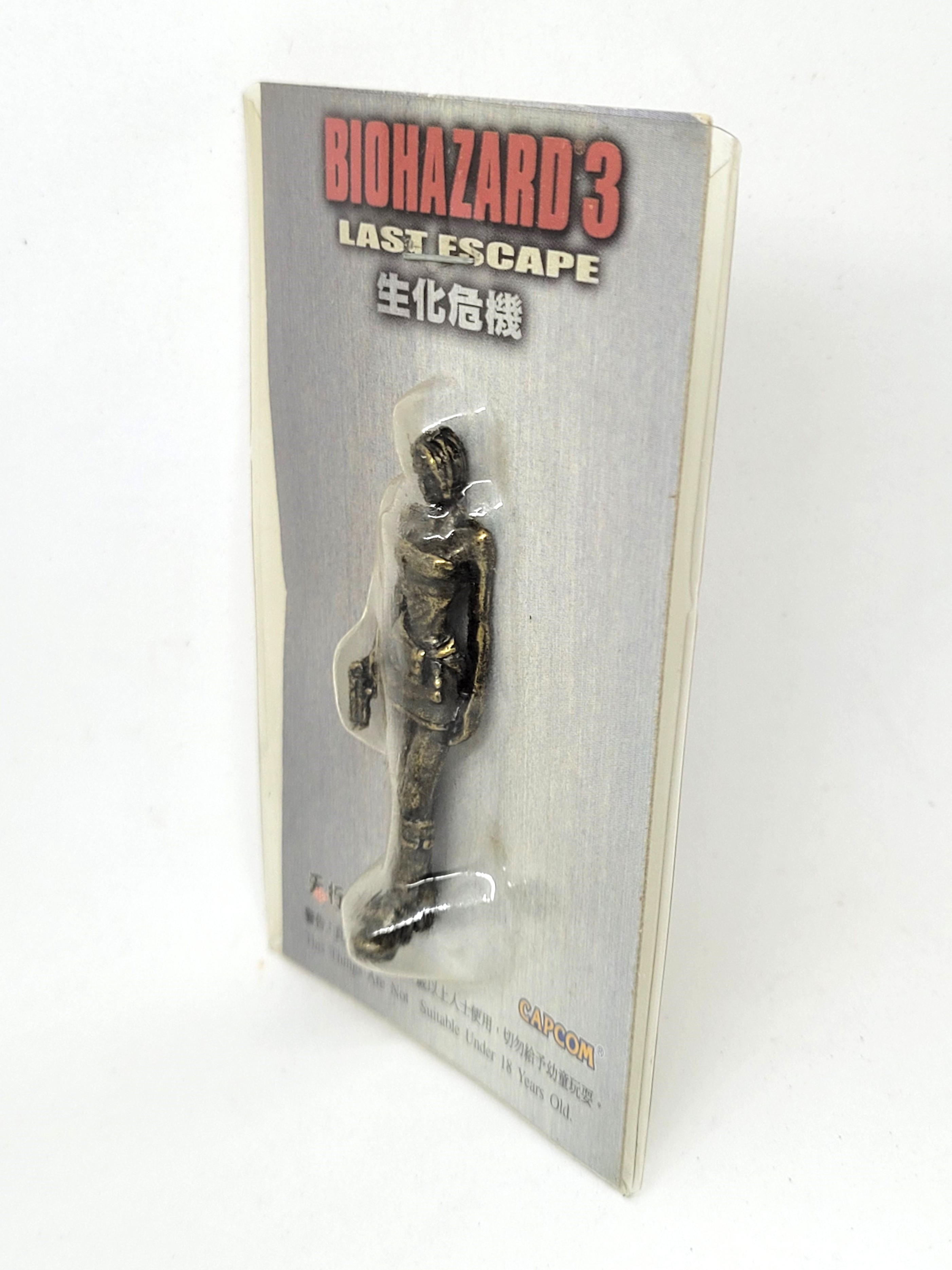 BIOHAZARD 3 Jill Valentine Metal Figures (Bronze) - 1999 Capcom Resident Evil Hong Kong Comics