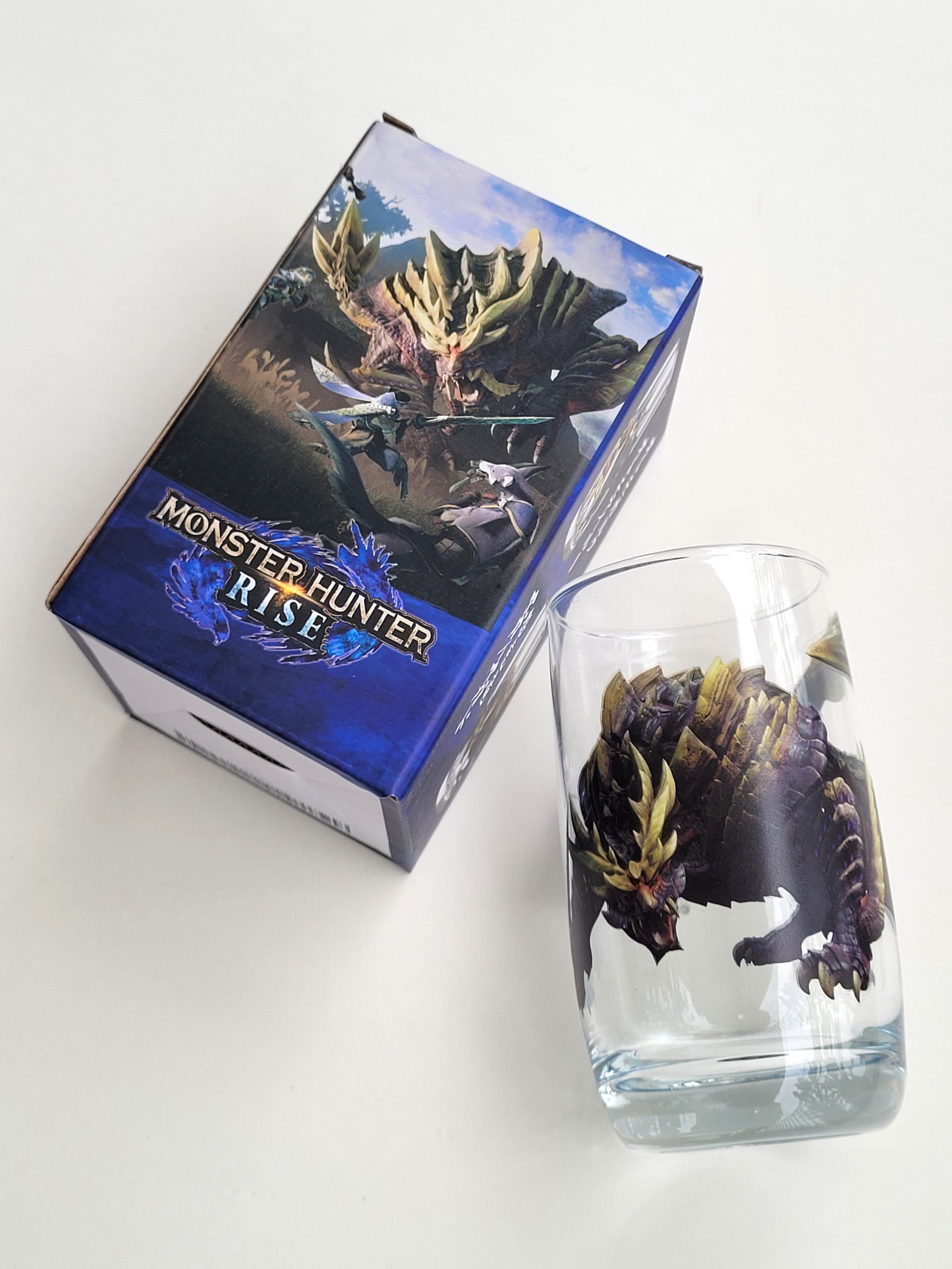 Monster Hunter Rise (Magnamalo) Drinking Glass Tumbler - 2021 SWITCH Capcom