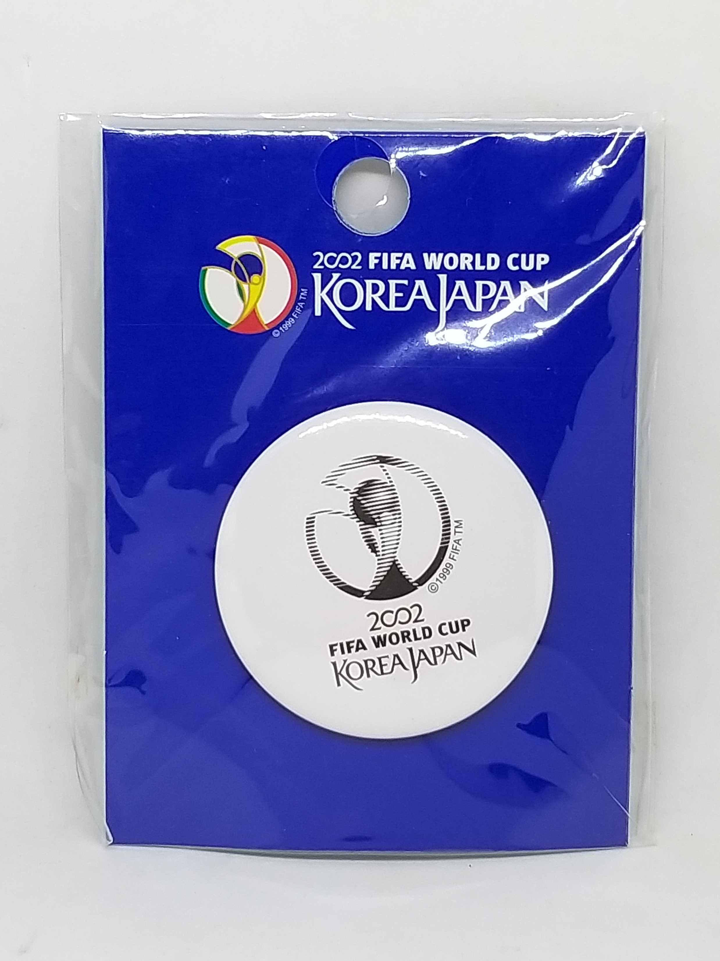 2002 Fifa World Cup Korea Japan Round Button Badges (Logo) Brand New