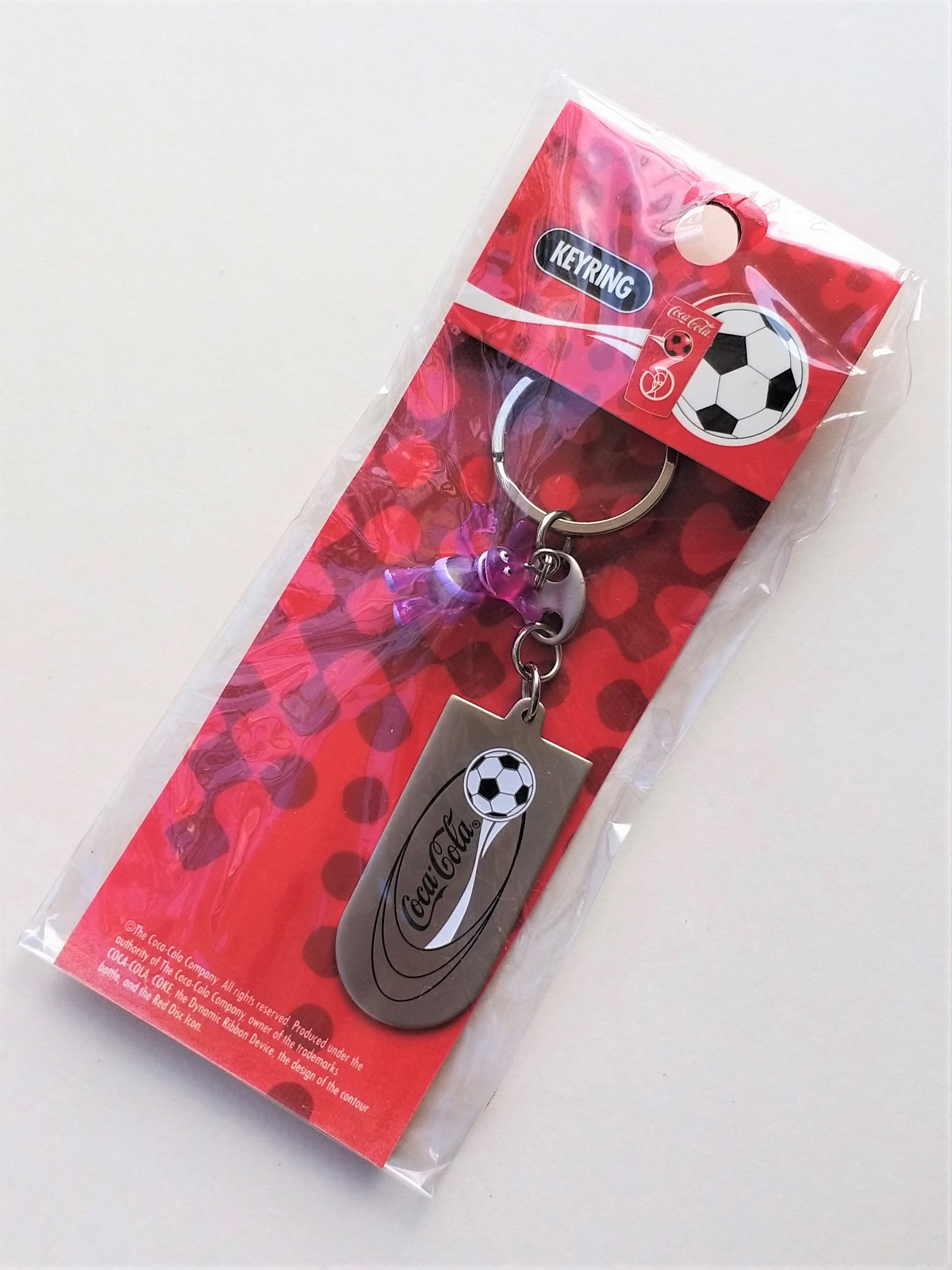 Coca Cola 2002 Fifa World Cup Mascots (KAZ / ATO / NIK) Figure Keychains