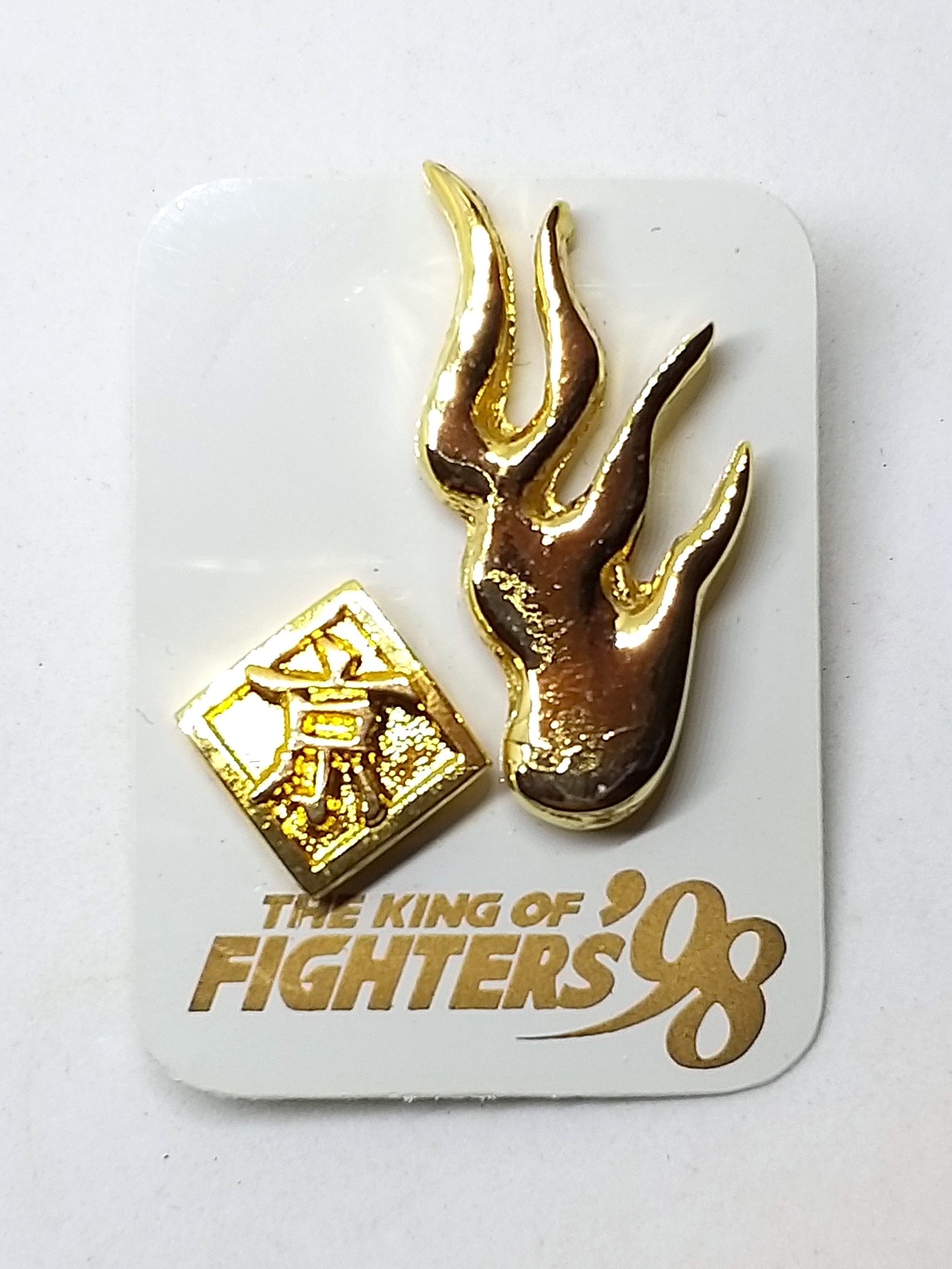 The King Of Fighters 98 Kyo Pin Badges Set - 1998 SNK KOF Hong Kong Comics
