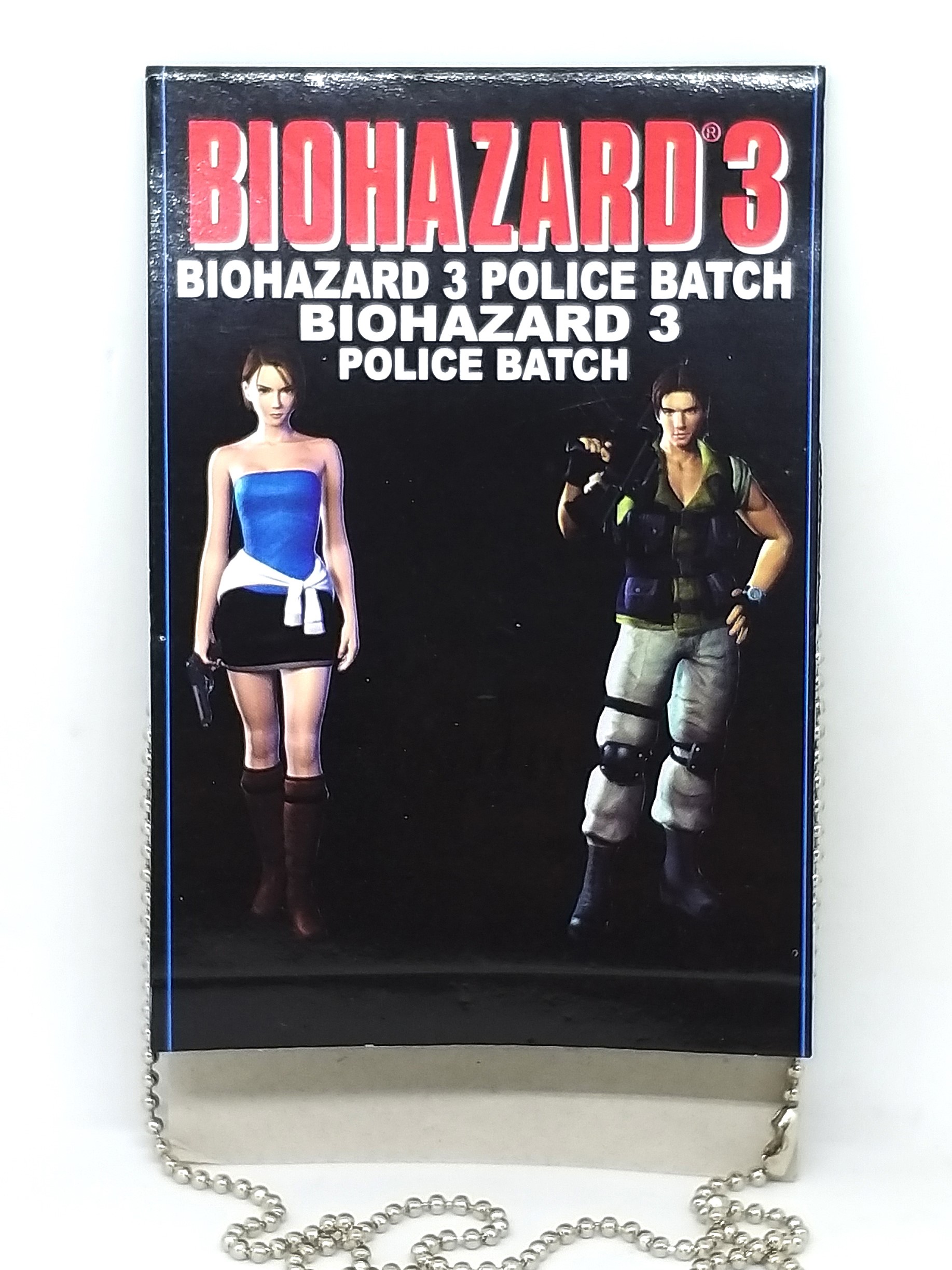BIOHAZARD 3 S.T.A.R.S. RPD Police Metal Badge - 1998 Capcom Resident Evil Hong Kong Comics