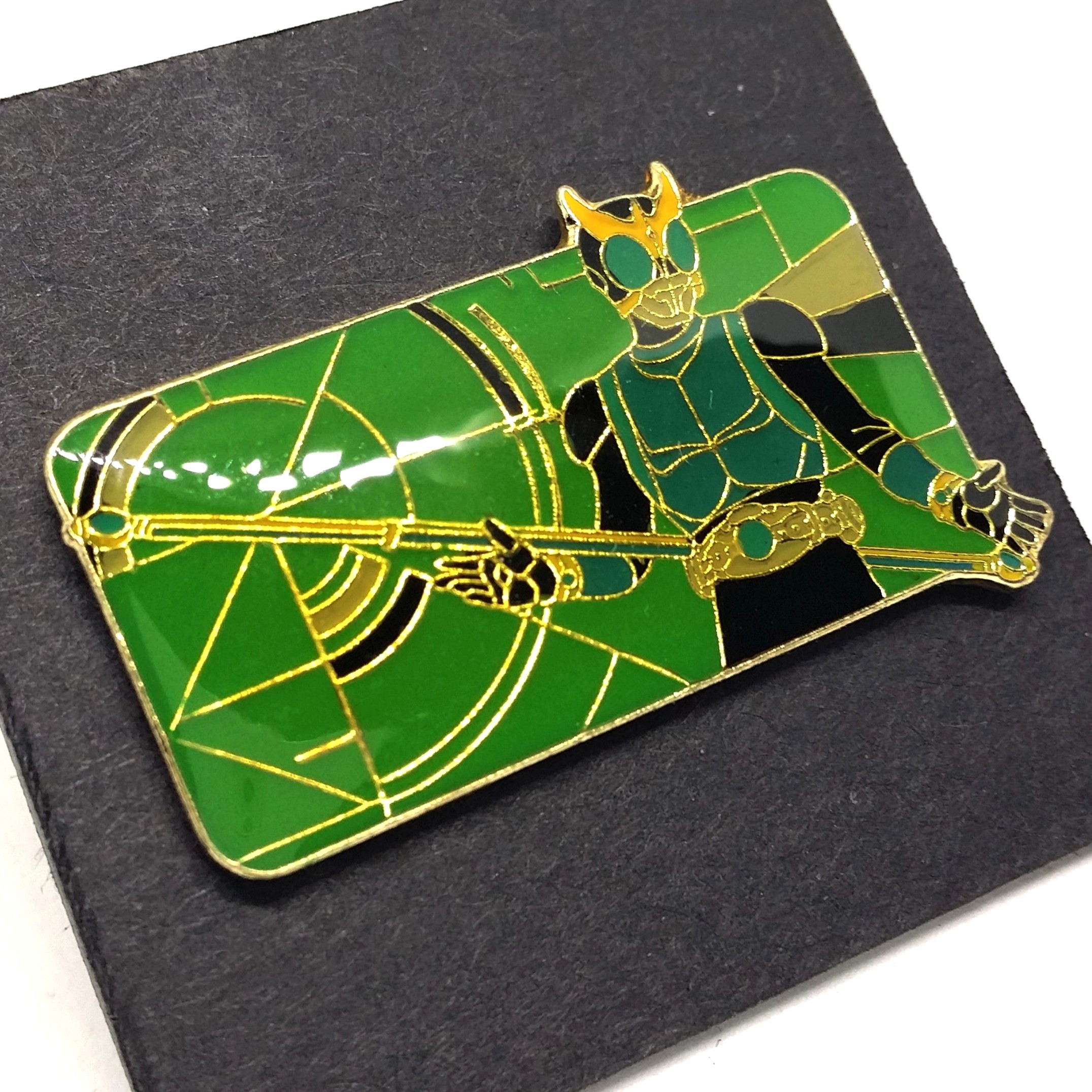 Kamen Rider Kuuga Pin Badge #05 - 1990s TOEI Japanese Anime Masked Rider