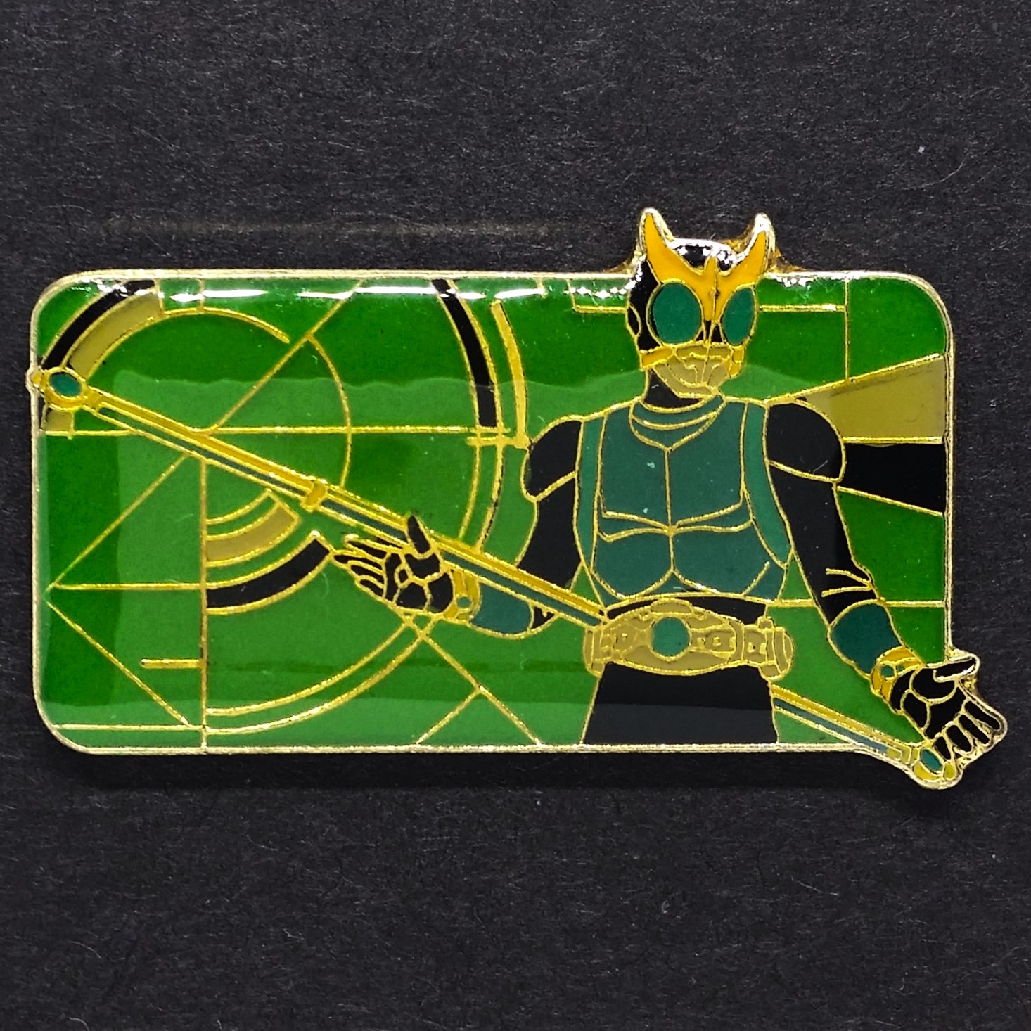 Kamen Rider Kuuga Pin Badge #05 - 1990s TOEI Japanese Anime Masked Rider