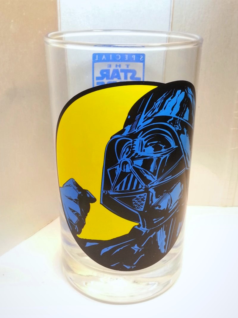PEPSI x Star Wars Trilogy Special Edition (Darth Vader) Drinking Glass Tumble - 1997 Unused NFS