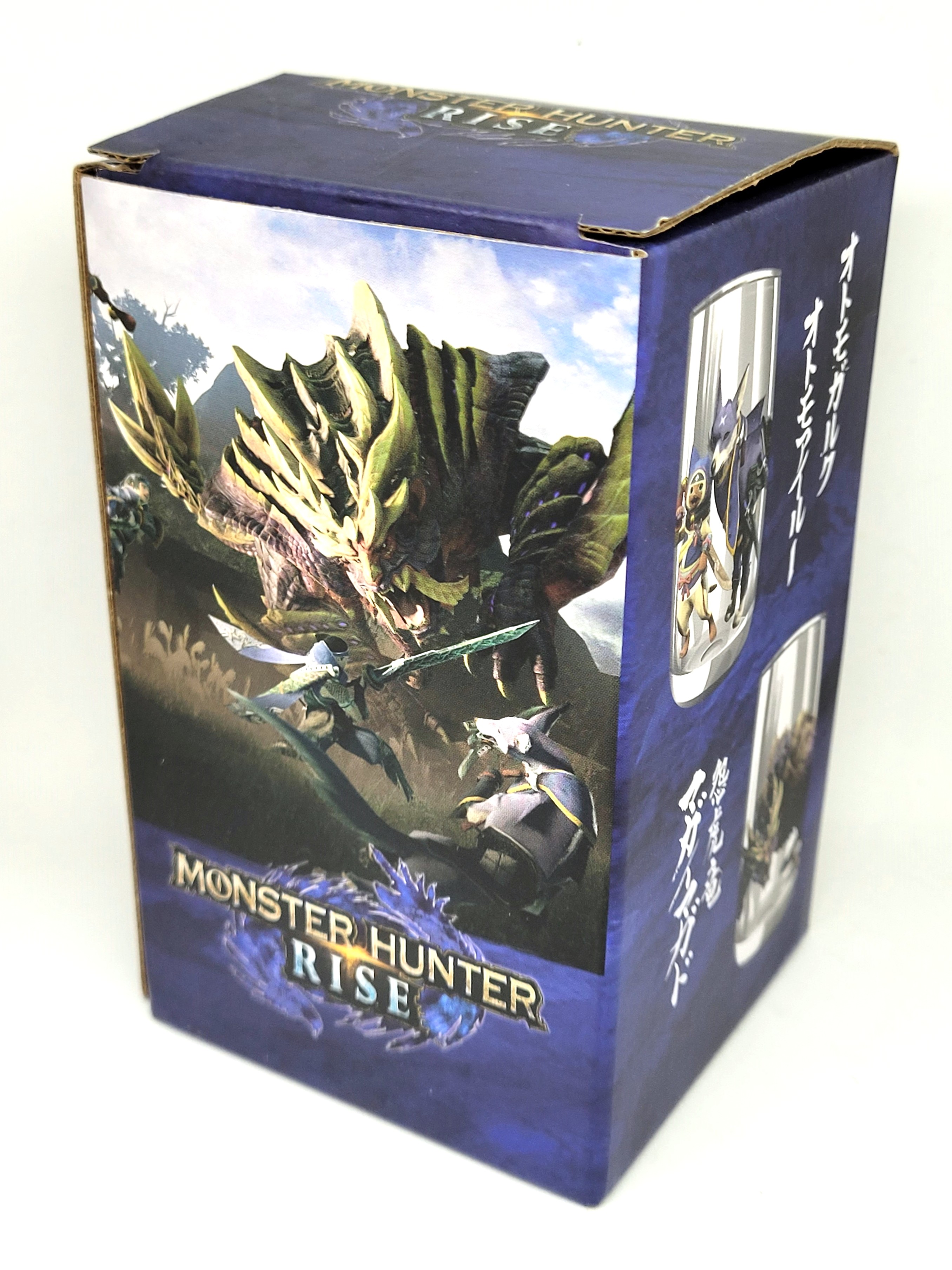 Monster Hunter Rise (Palamute & Palico) Drinking Glass Tumbler - 2021 SWITCH Capcom