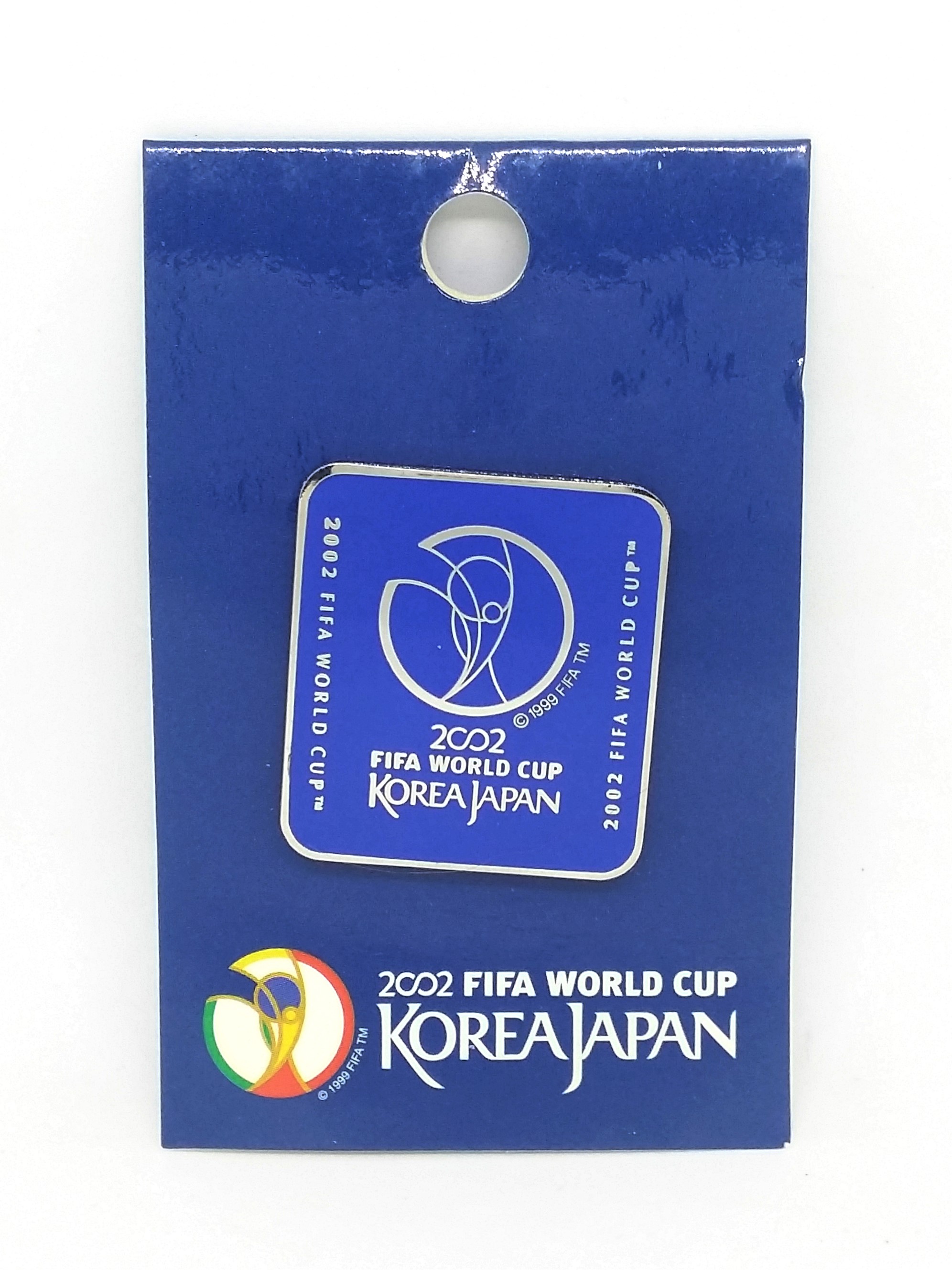 2002 Fifa World Cup Korea Japan Logo Metal Pin Badge Brand New