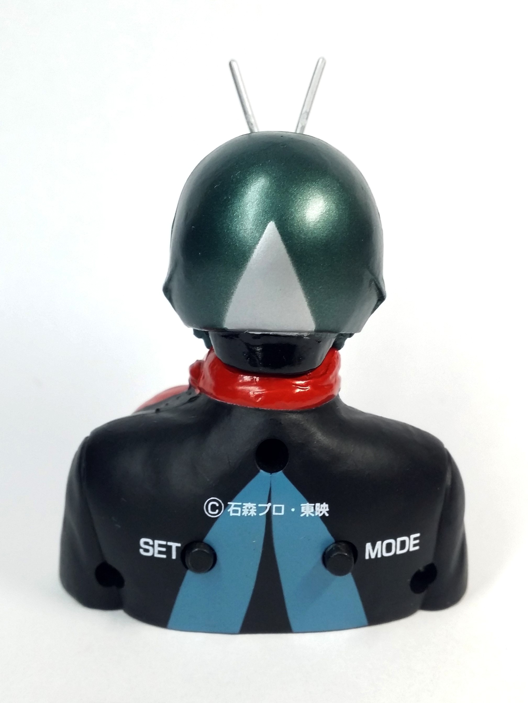 Kamen Rider V1 Bust Mini Digital Clock - 2002 TOEI Japanese Anime Masked Rider