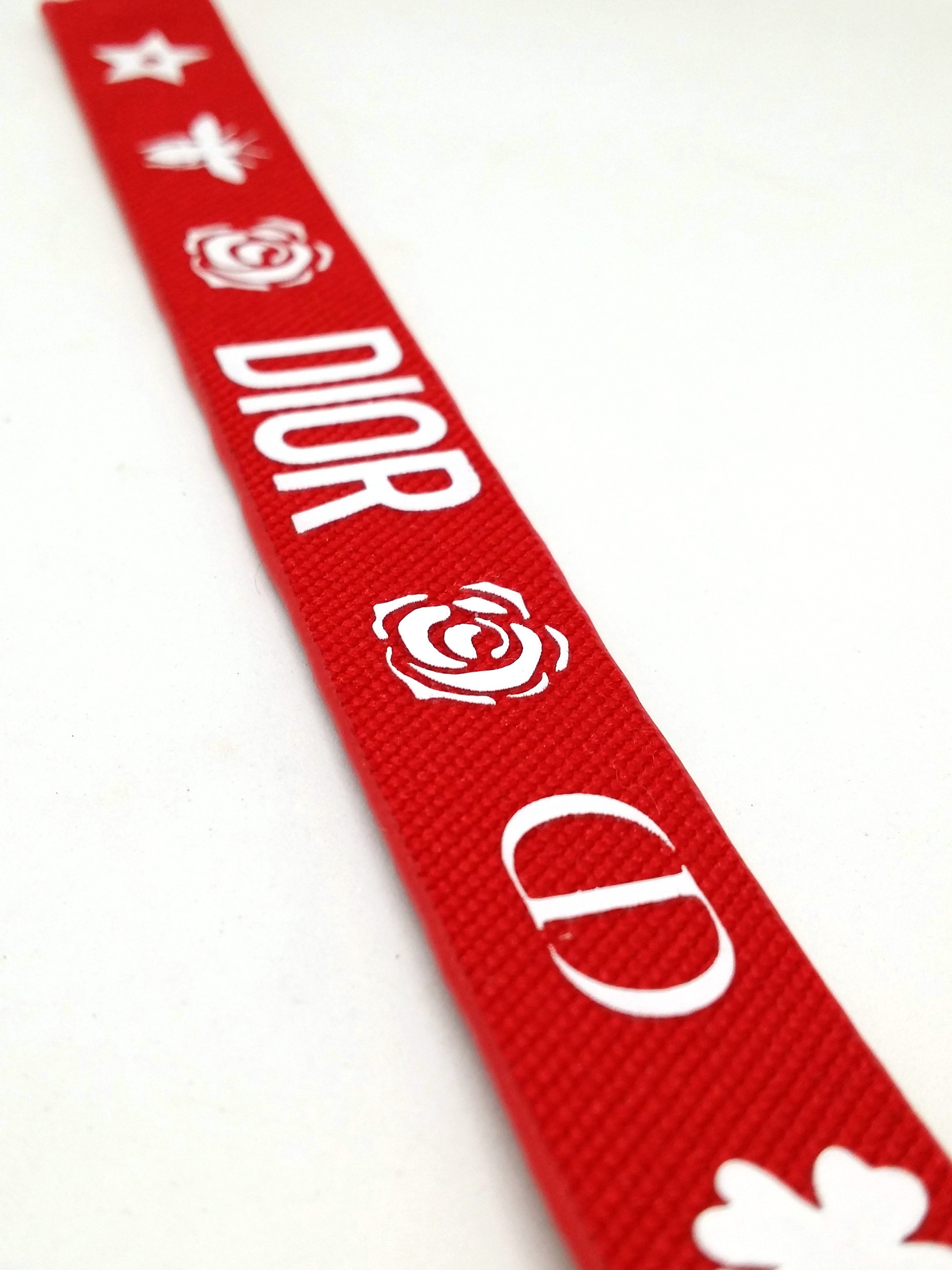 Christian Dior VIP Gift Set - Bracelet / Patch / Sticker / Ribbon / Paper Bag