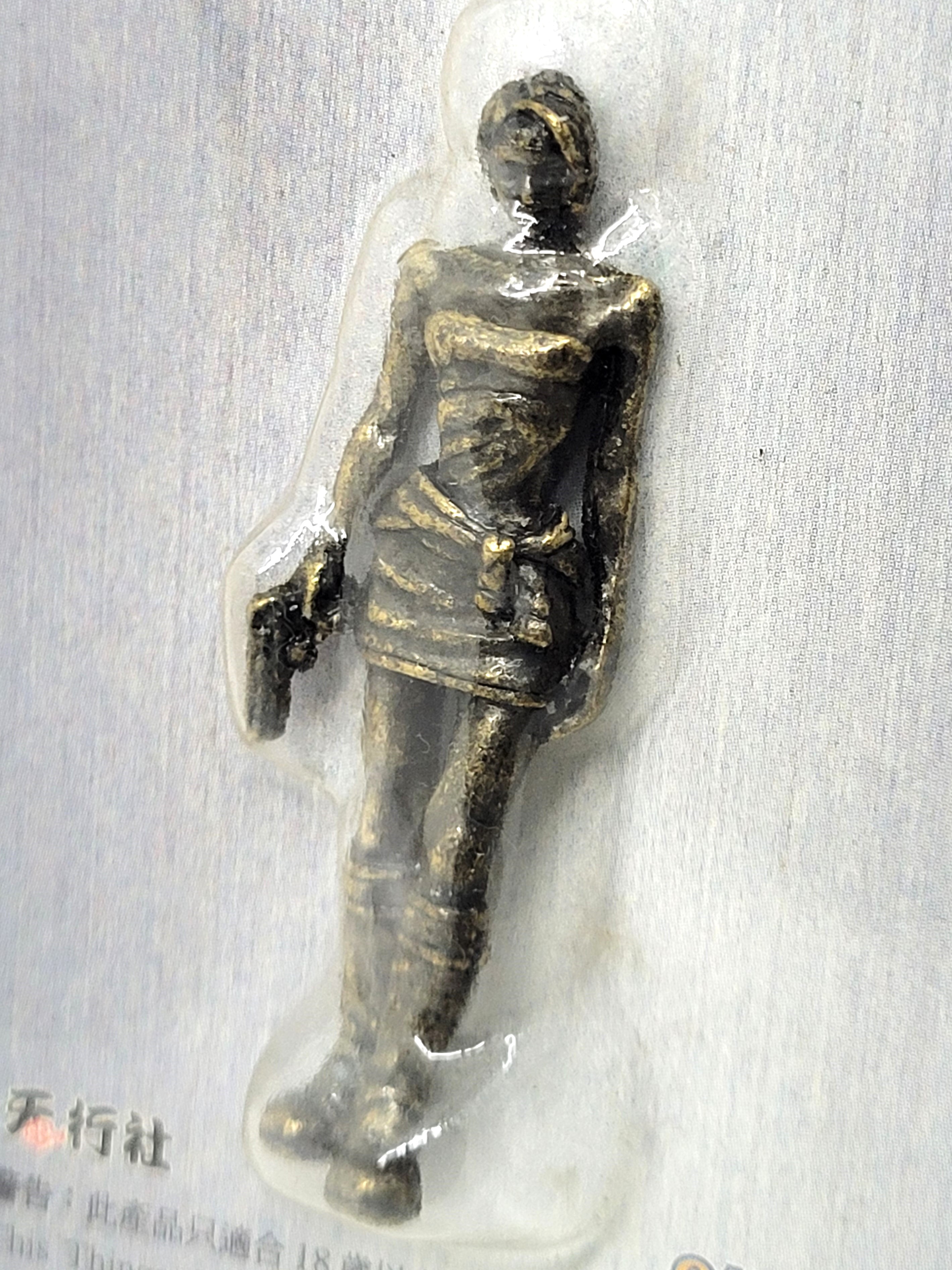 BIOHAZARD 3 Jill Valentine Metal Figures (Bronze) - 1999 Capcom Resident Evil Hong Kong Comics