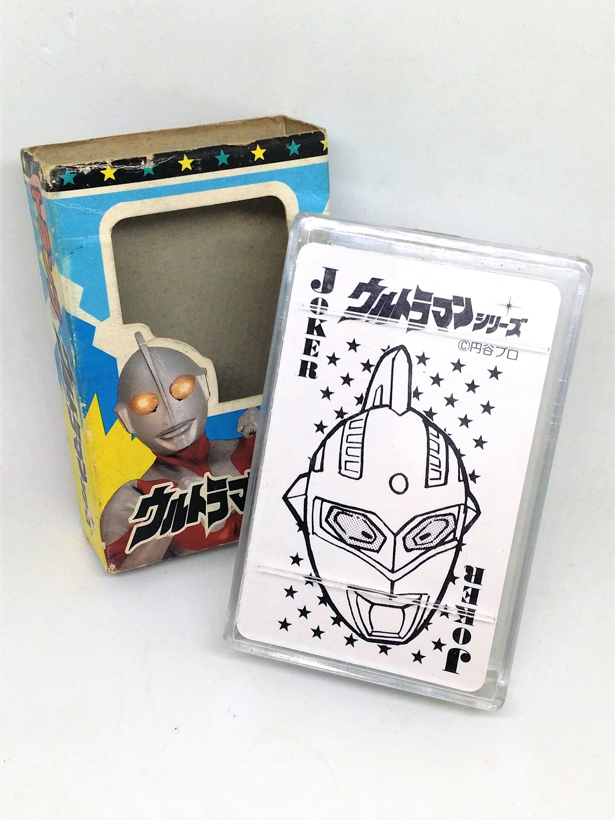 Ultraman Series Playing Cards - 1980s Tsuburaya Japanese Anime Poker