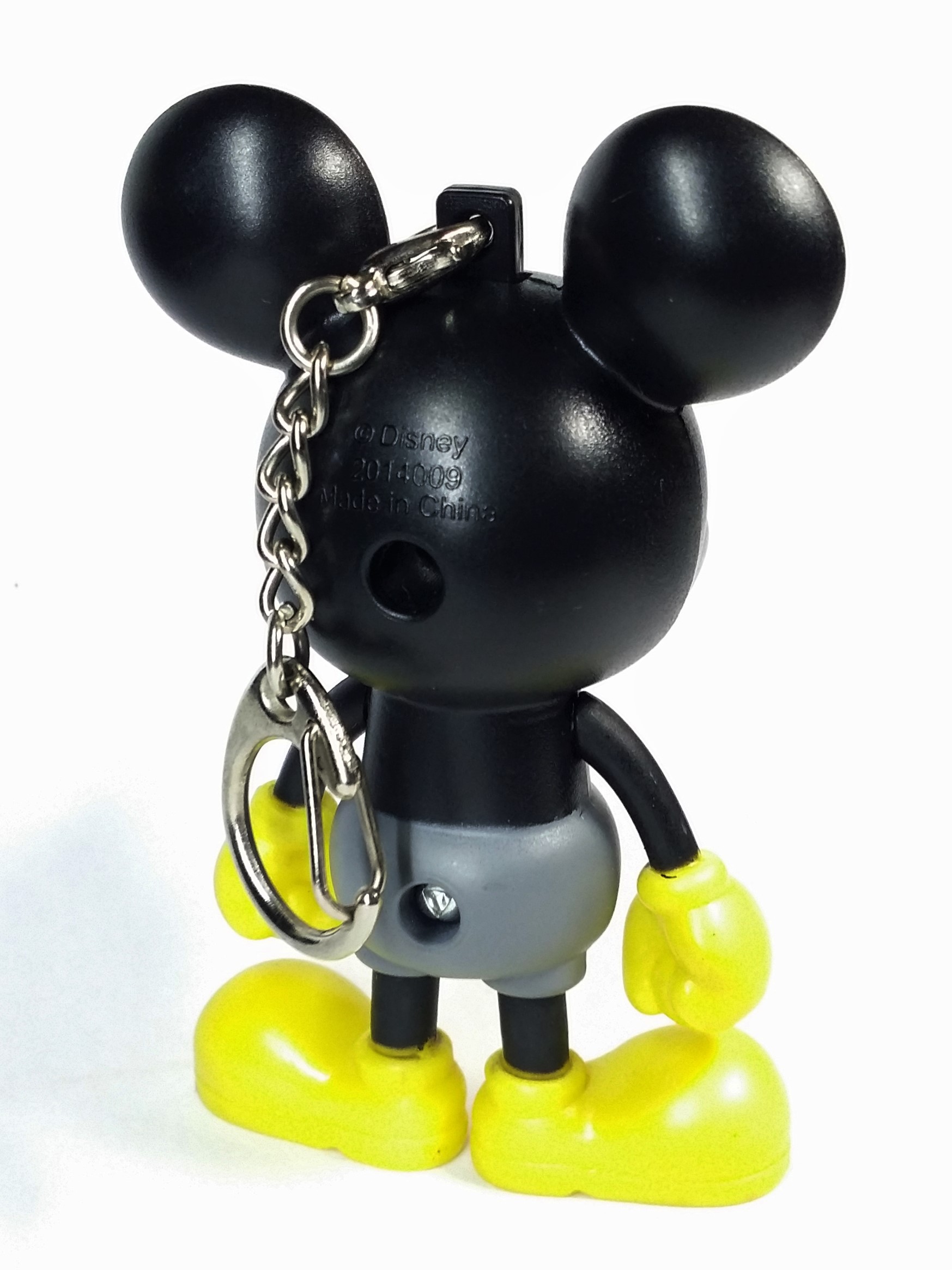  Disney 90th Anniversary Mickey Mouse With Yellow Shoes Figure Bag Charm Keychain