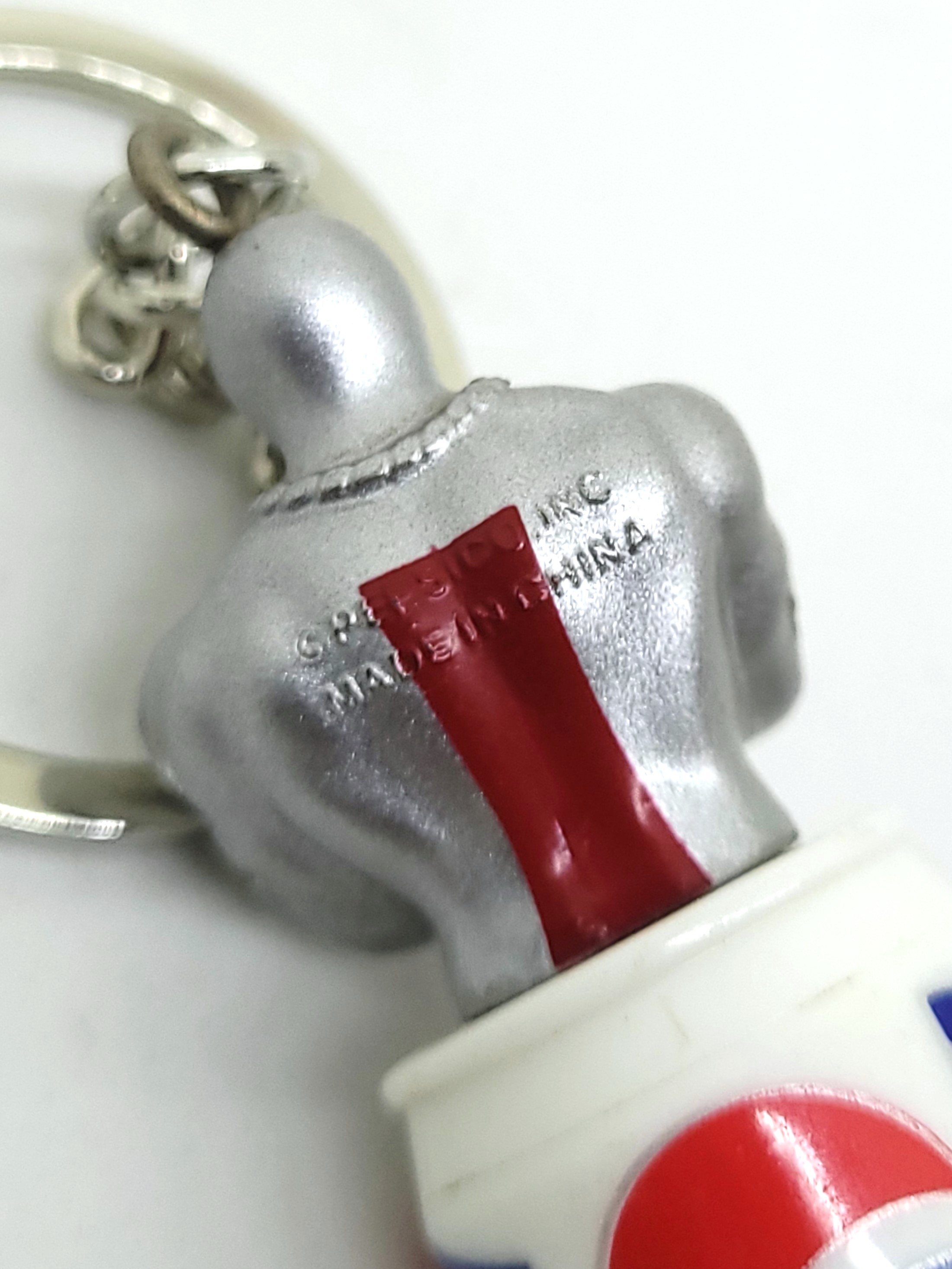 90s PEPSI Pepsiman Keychain Key ring