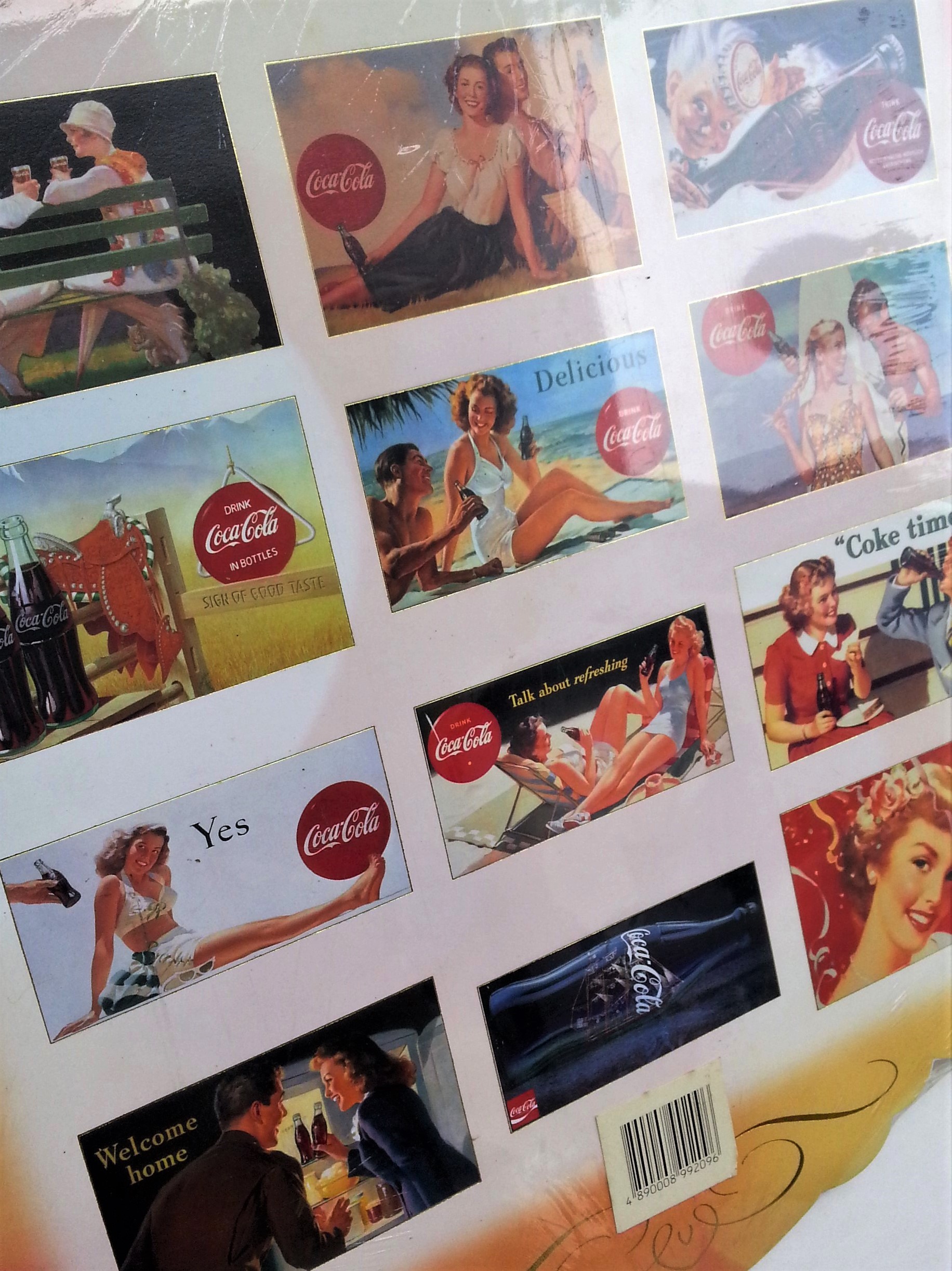 Coca Cola 2001 Wall Calendar "Coca-Cola Super Premium Collection" Factory Sealed