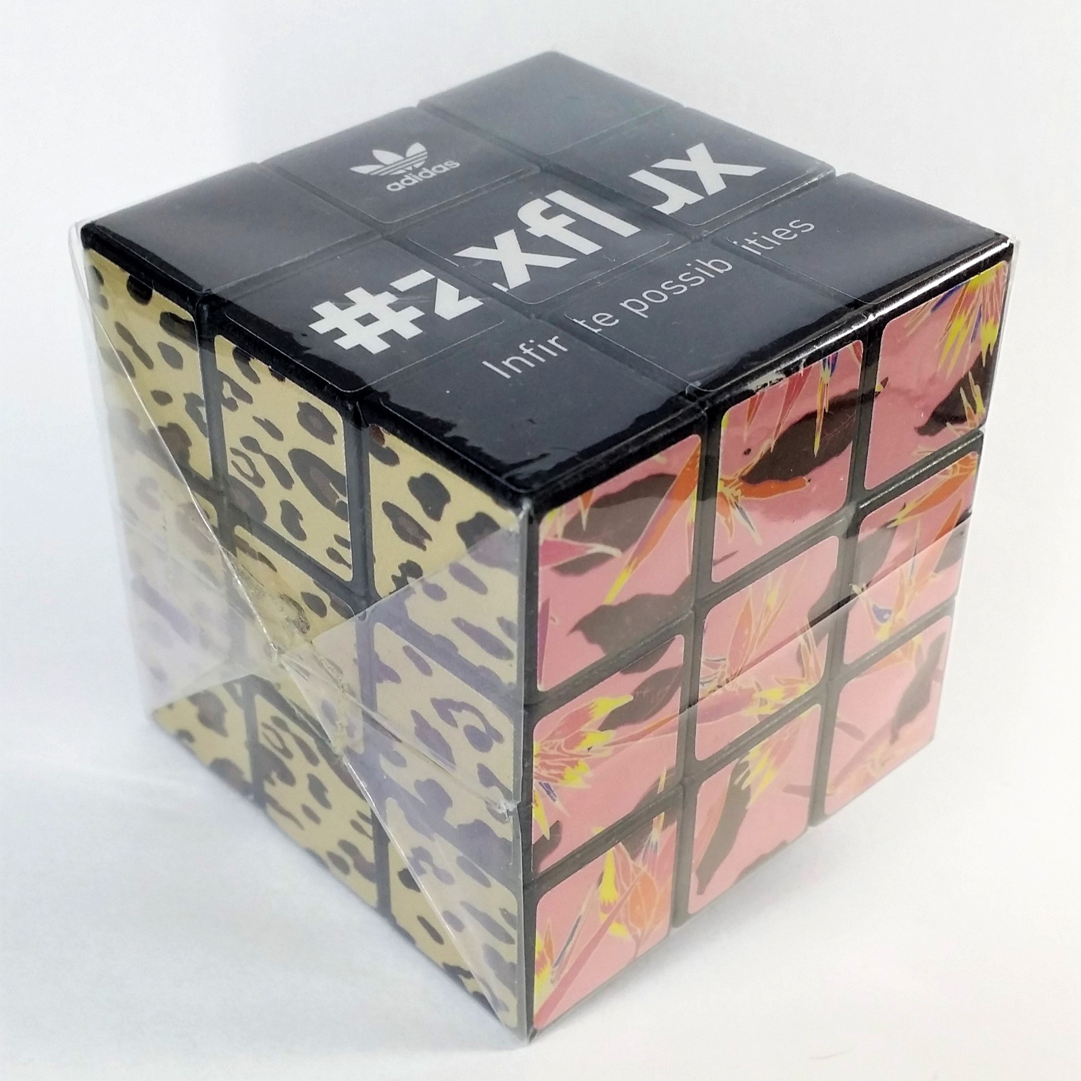 Adidas Originals ZX FLUX Infinite Possibilities Magic Cube 3x3 (Rubik's Cube) - 2014 Brand New