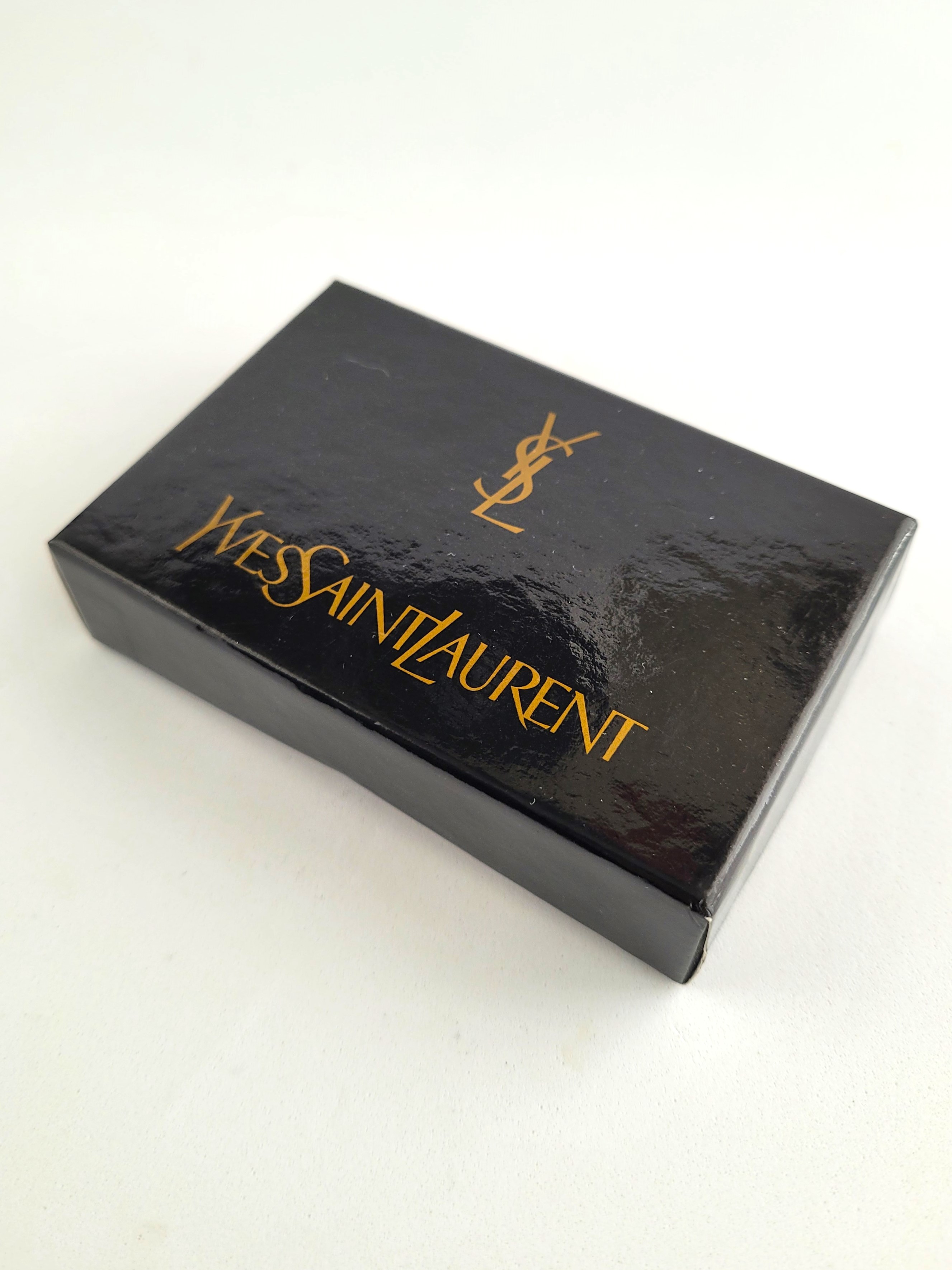 Yves Saint Laurent YSL "LOVE 1990" Playing Cards w/ Box - Rare Vintage Sealed