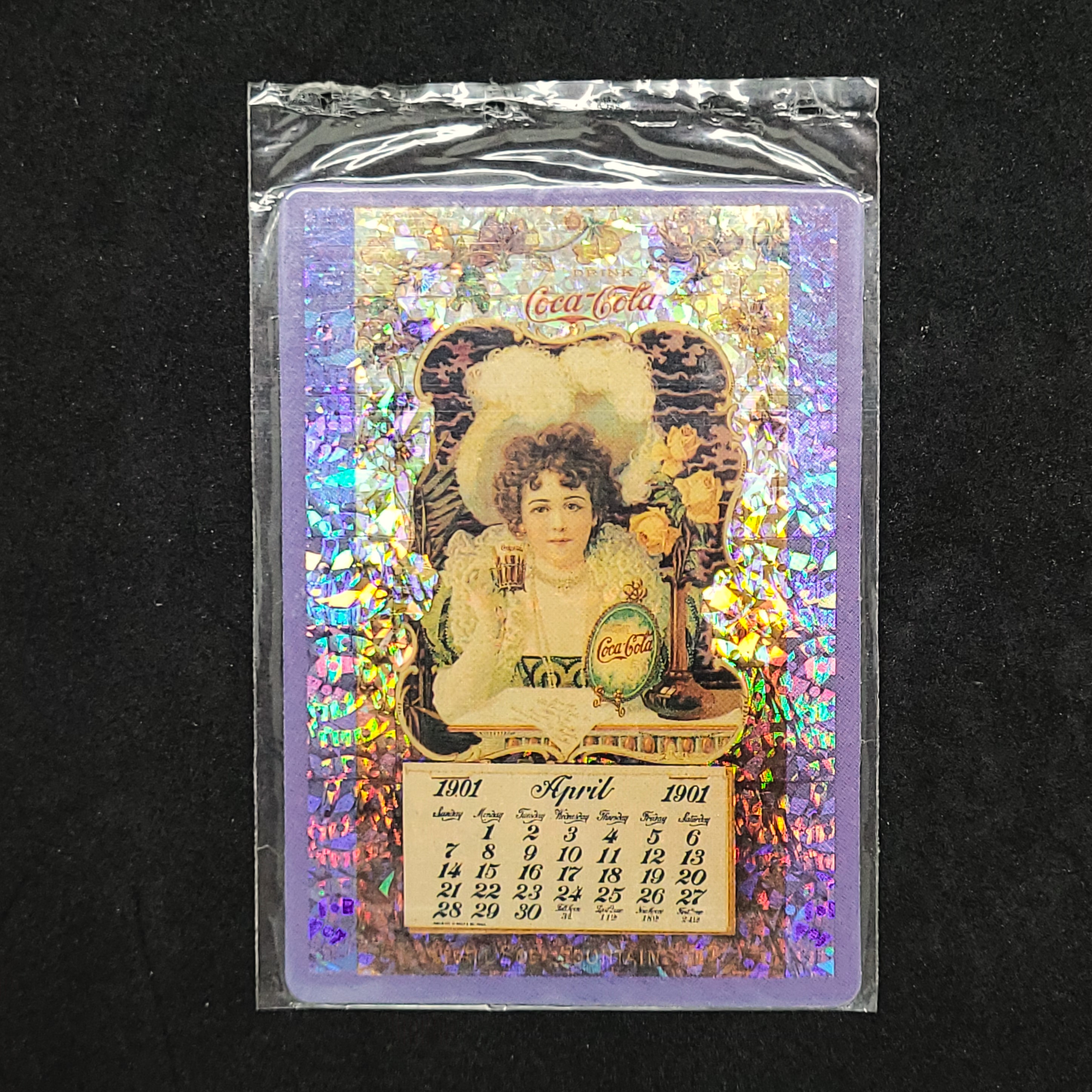 Coca Cola Holographic Prism Cards (Group B) - 90s Factory Sealed