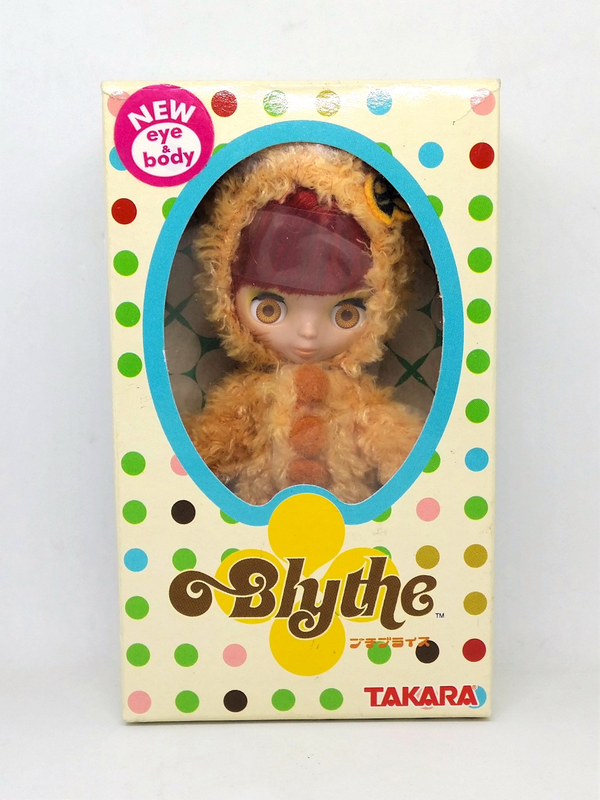 Petite Blythe Bear Hug Doll KPBL-02 - 2003 Hasbro Takara