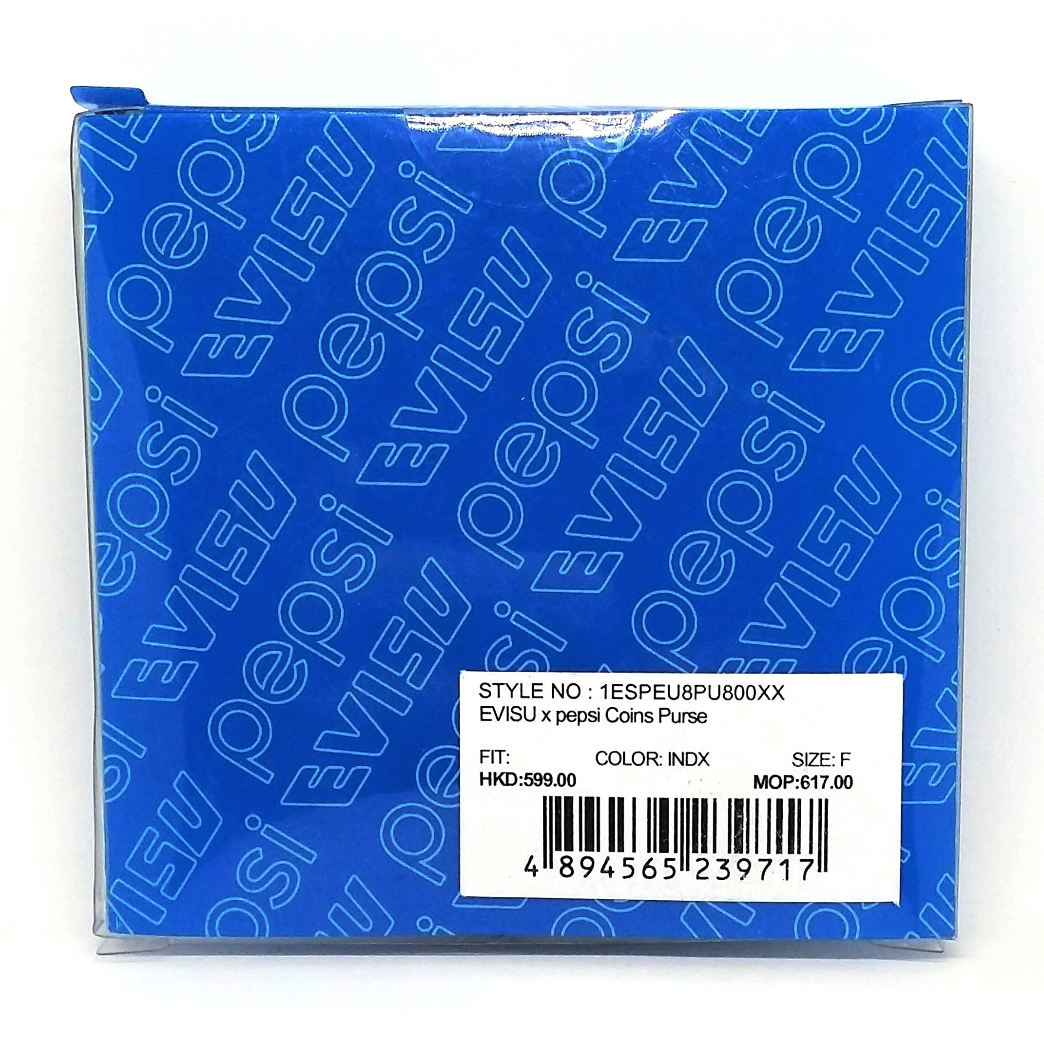 EVISU x Pepsi "LOVE IT LIVE IT" Coins Purse - 2018 Limited Edition Collaboration Coins Case