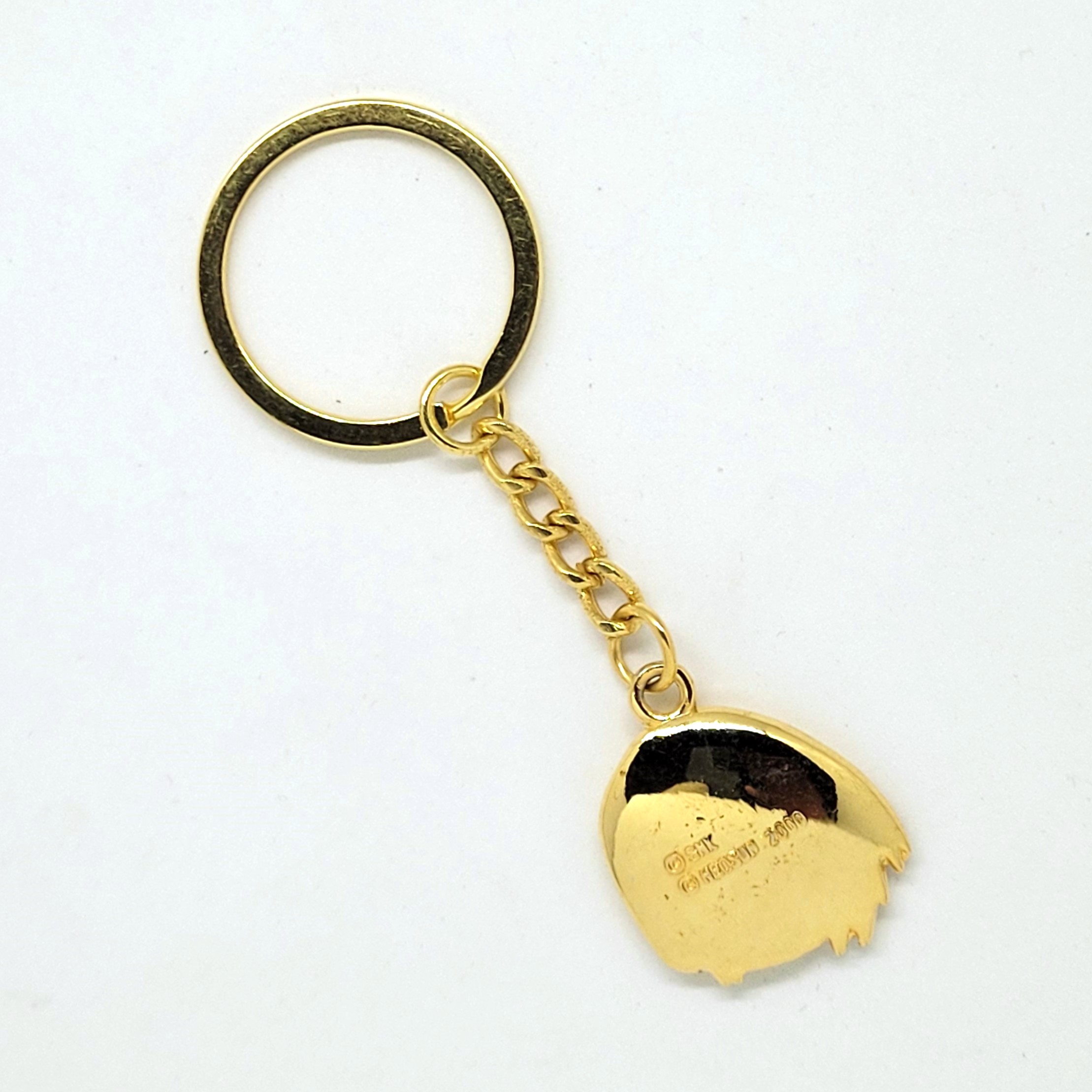 The King Of Fighters Zillion (Iori / Kyo) Head Keychains - 2000 SNK KOFZ Hong Kong Comics