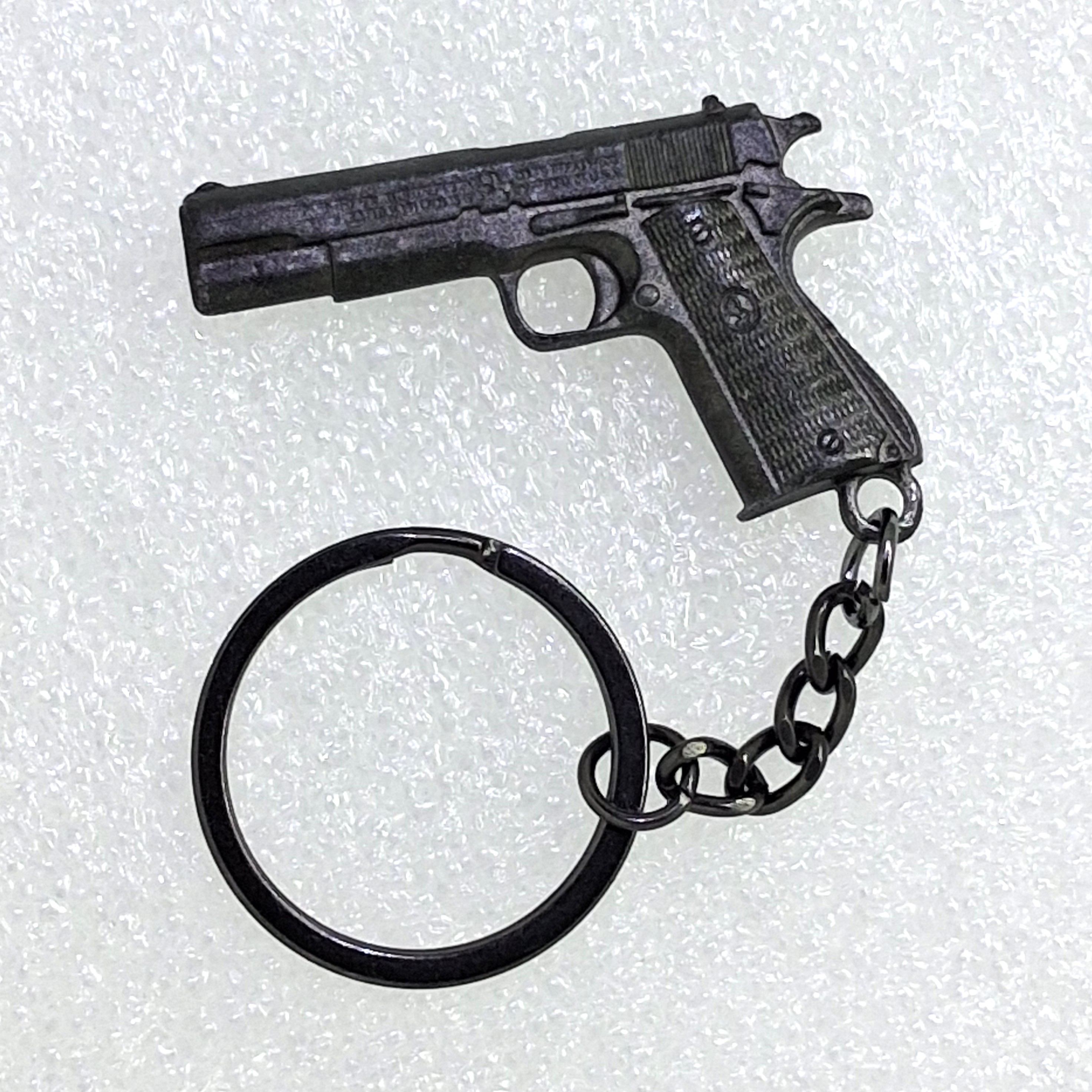 BIOHAZARD Zero 0 Beretta M92F Keychain - 2003 Capcom Resident Evil Hong Kong Comics