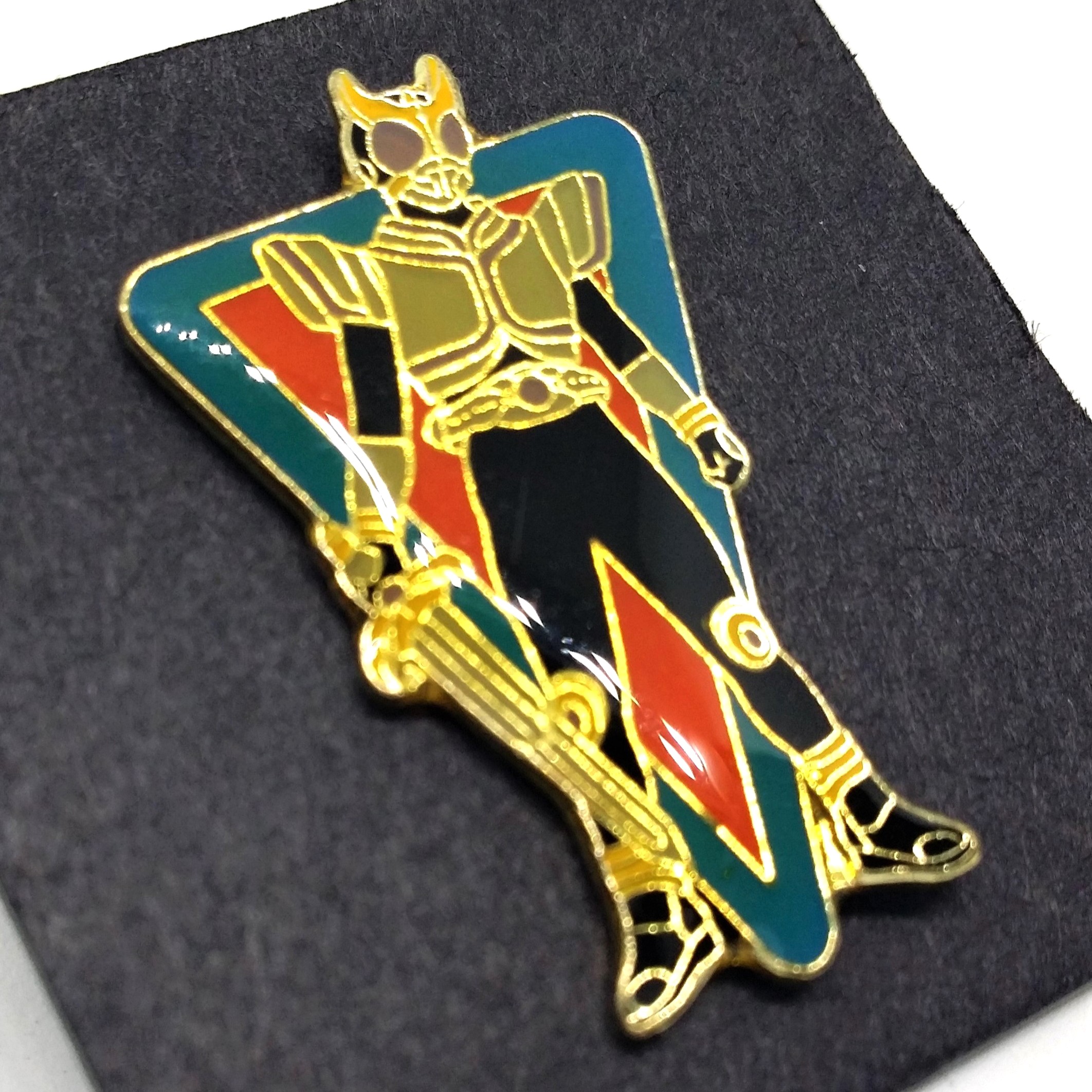 Kamen Rider Kuuga Pin Badge #03 - 1990s TOEI Japanese Anime Masked Rider