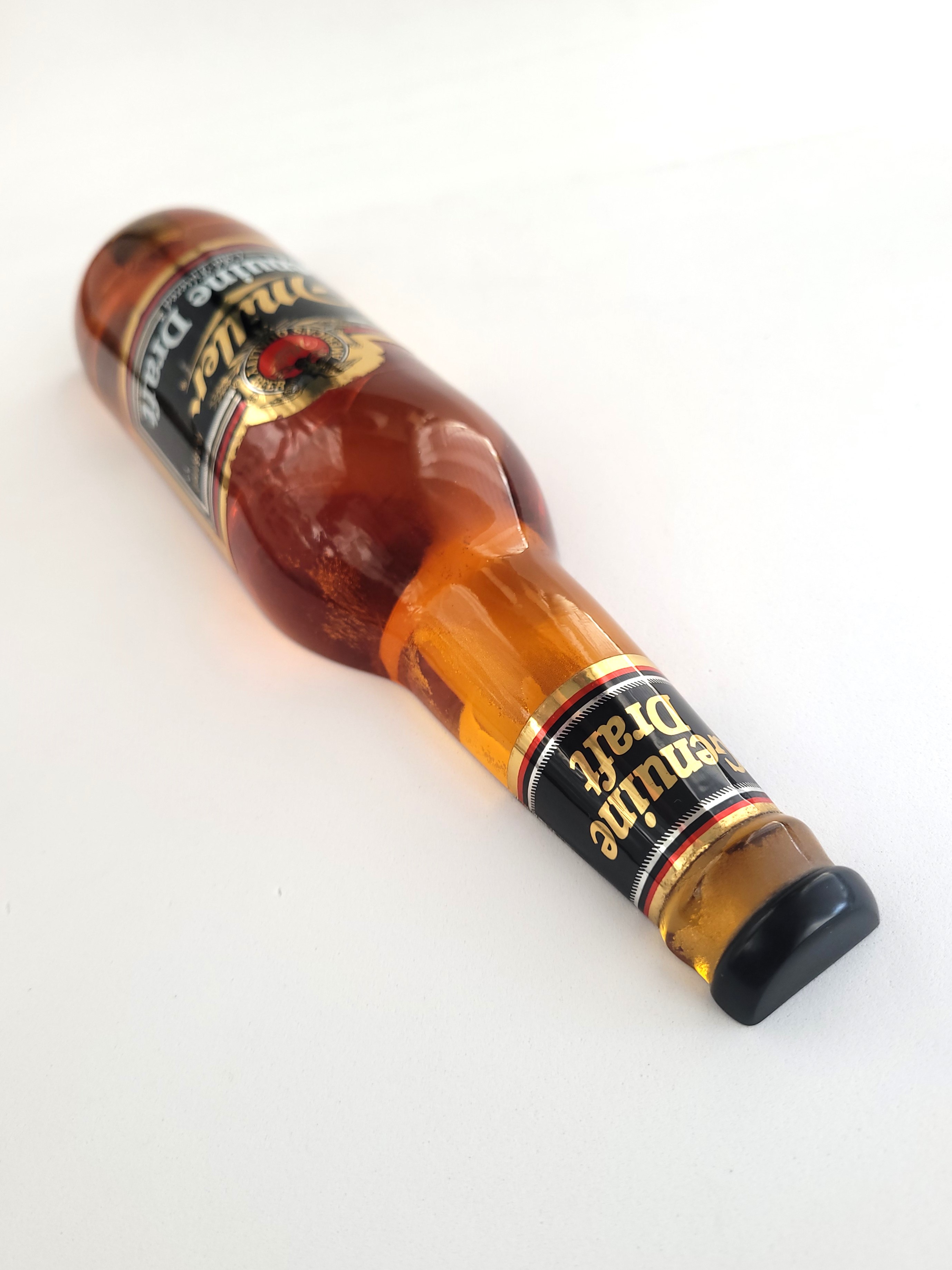 Miller Genuine Draft Beer Tap Handle - 9" Acrylic Bottle Shape