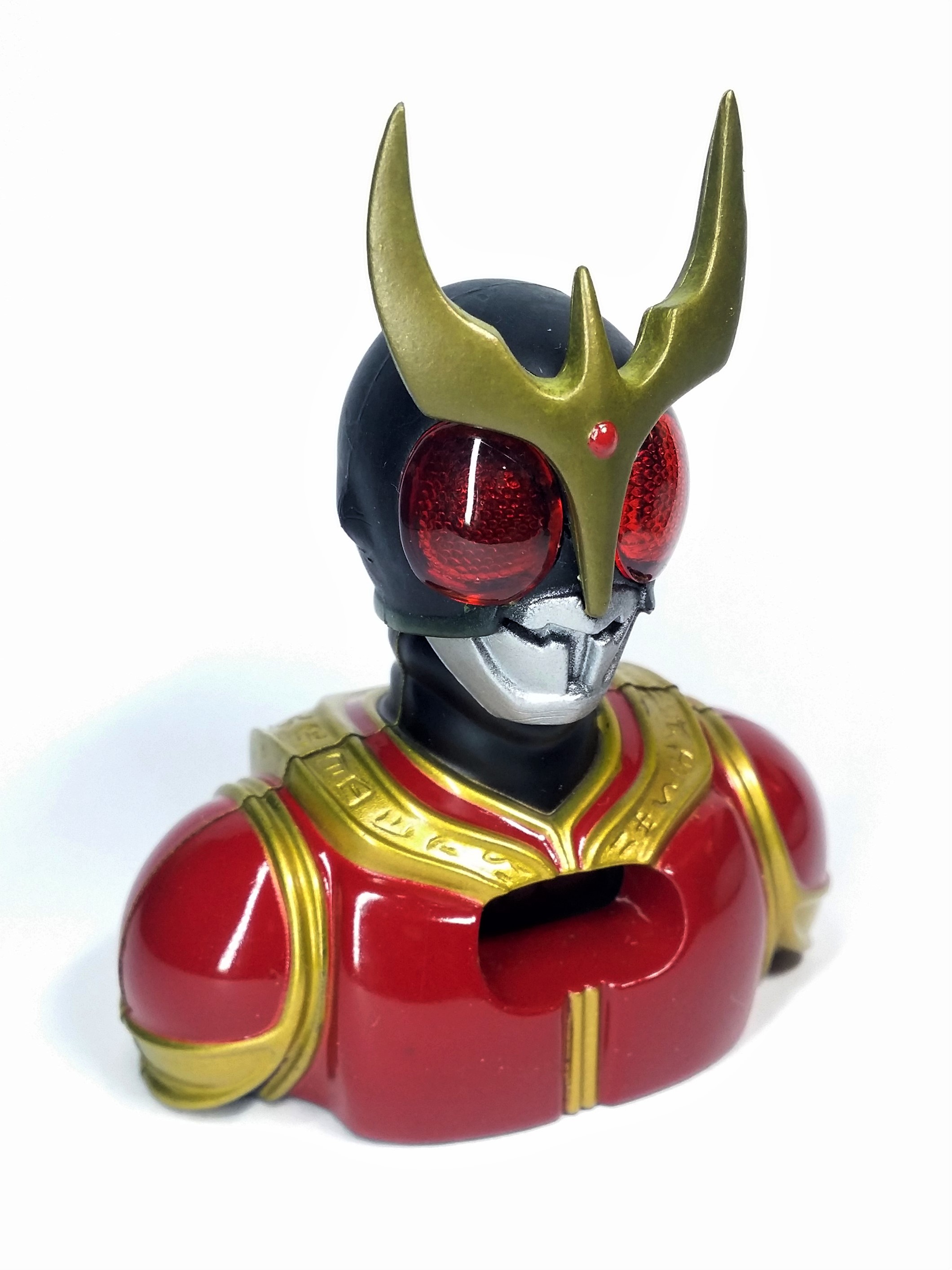 Kamen Rider KUUGA Bust Mini Digital Clock - 2002 TOEI Japanese Anime Masked Rider