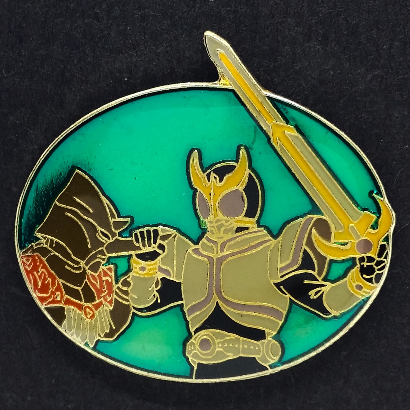 Kamen Rider Kuuga Pin Badge #04 - 1990s TOEI Japanese Anime Masked Rider