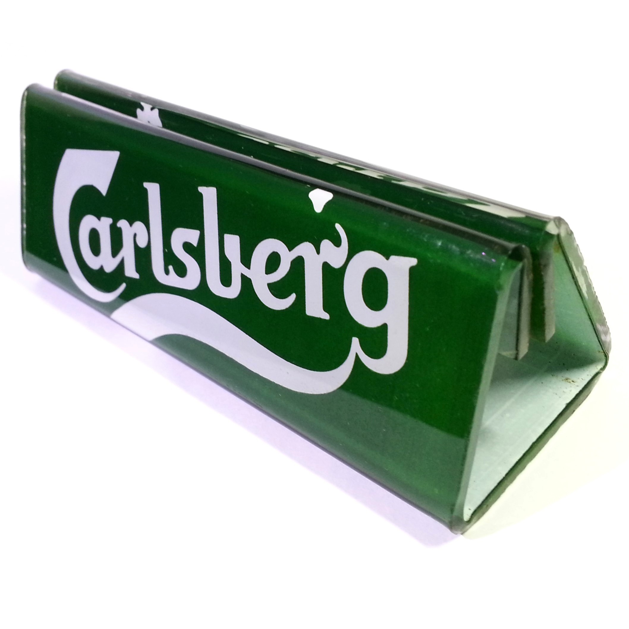 Carlsberg Beer Acrylic Table Top Menu Holder - Vintage