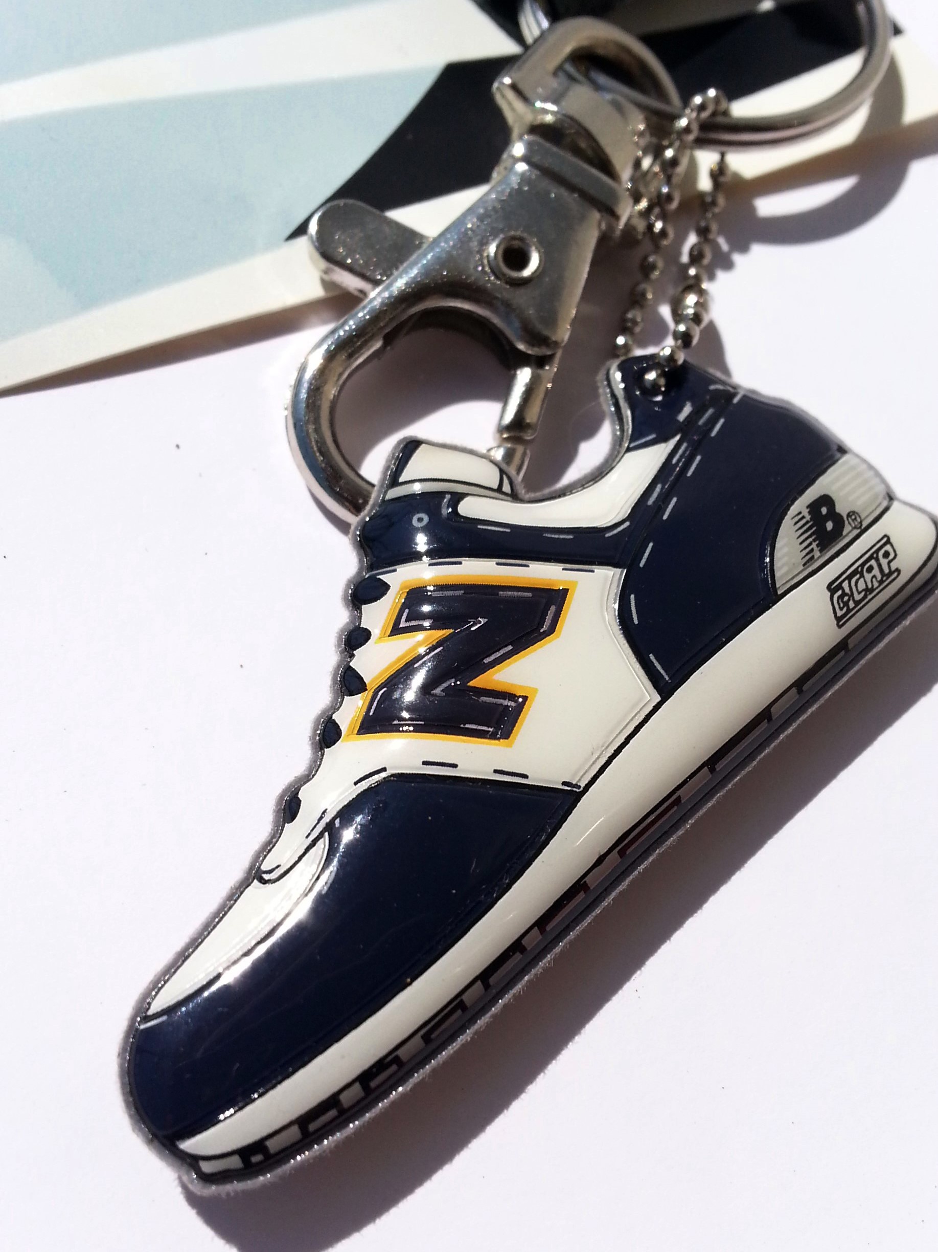 New Balance 576 Cell Phone Lanyard Strap w/ Phone Charms - New w/ Tag