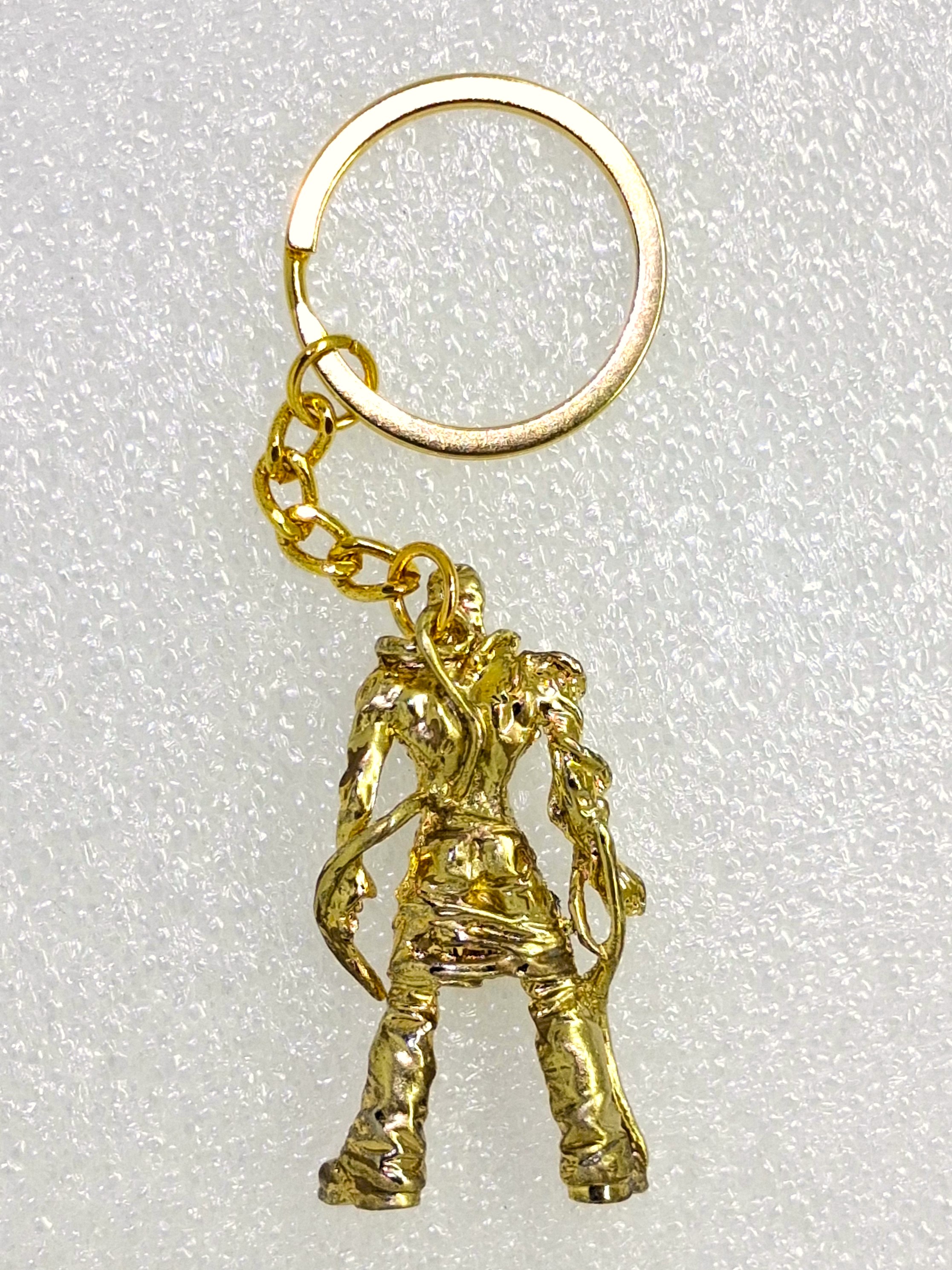 BIOHAZARD 3 Nemesis T-02 Figure Keychains (Gold / Silver) - 1999 Capcom Resident Evil Hong Kong Comics