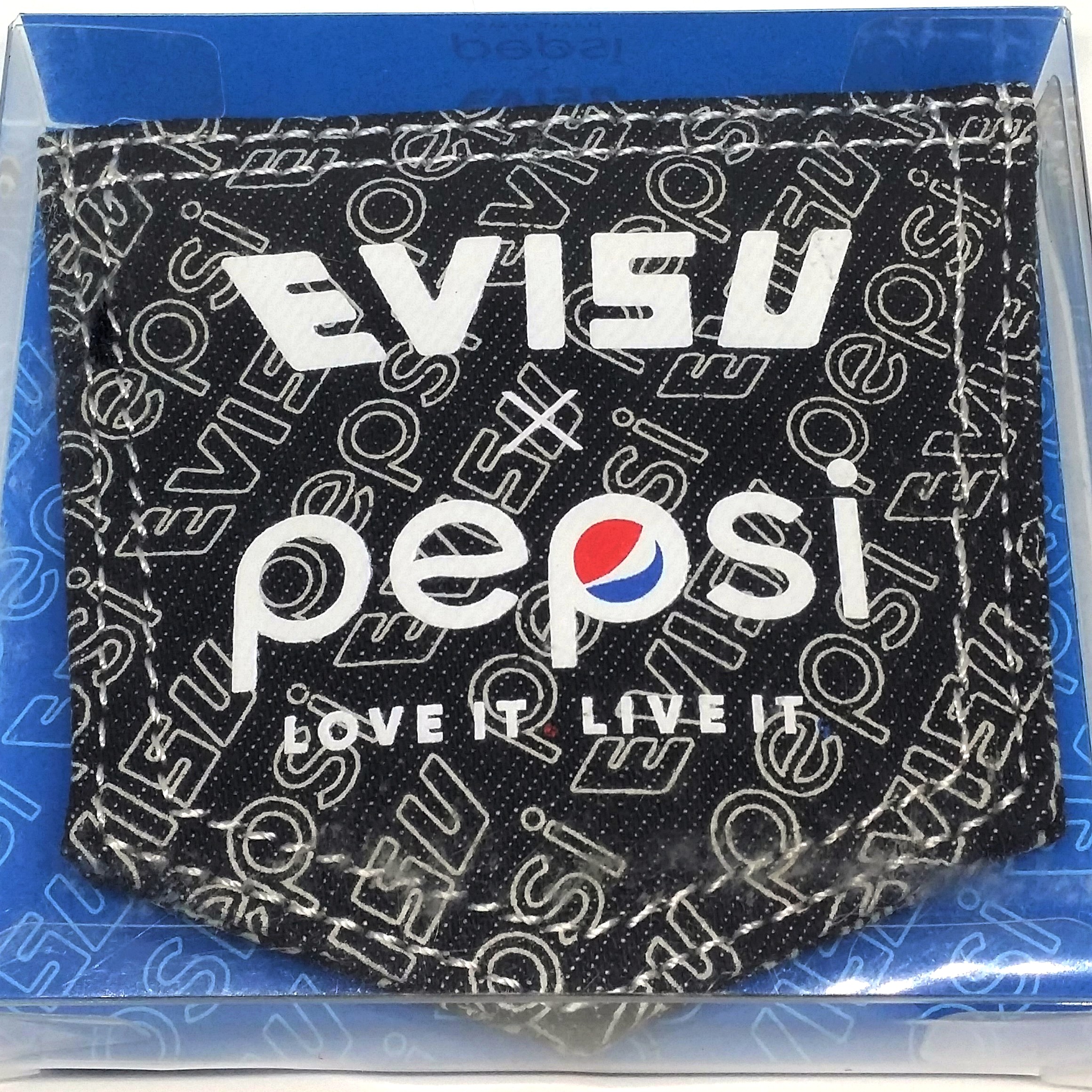 EVISU x Pepsi "LOVE IT LIVE IT" Coins Purse - 2018 Limited Edition Collaboration Coins Case