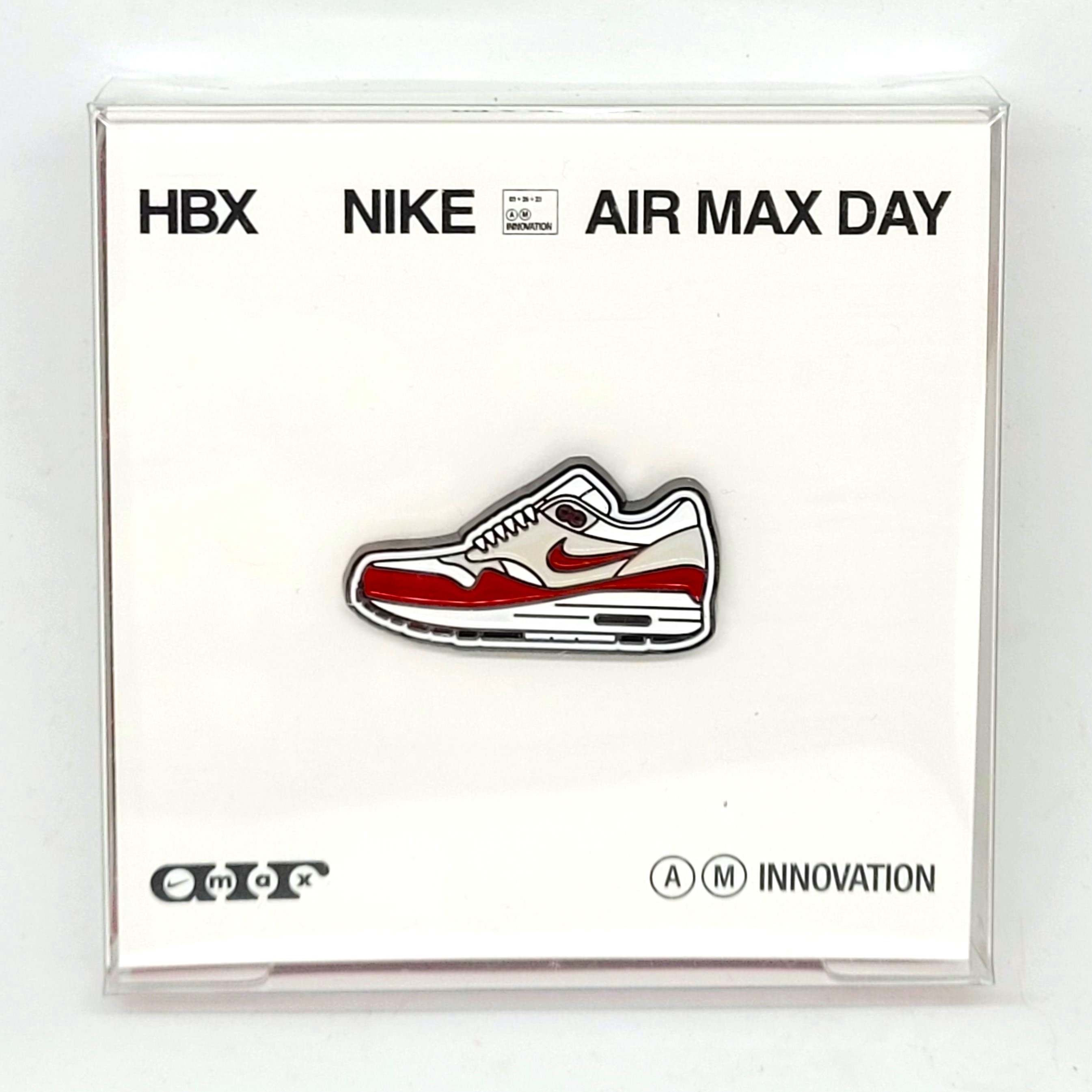 Nike Air Max Day (Air Max 1 Big Bubble) Pin Badge & Sticker Set - 2023 Hong Kong Exclusive