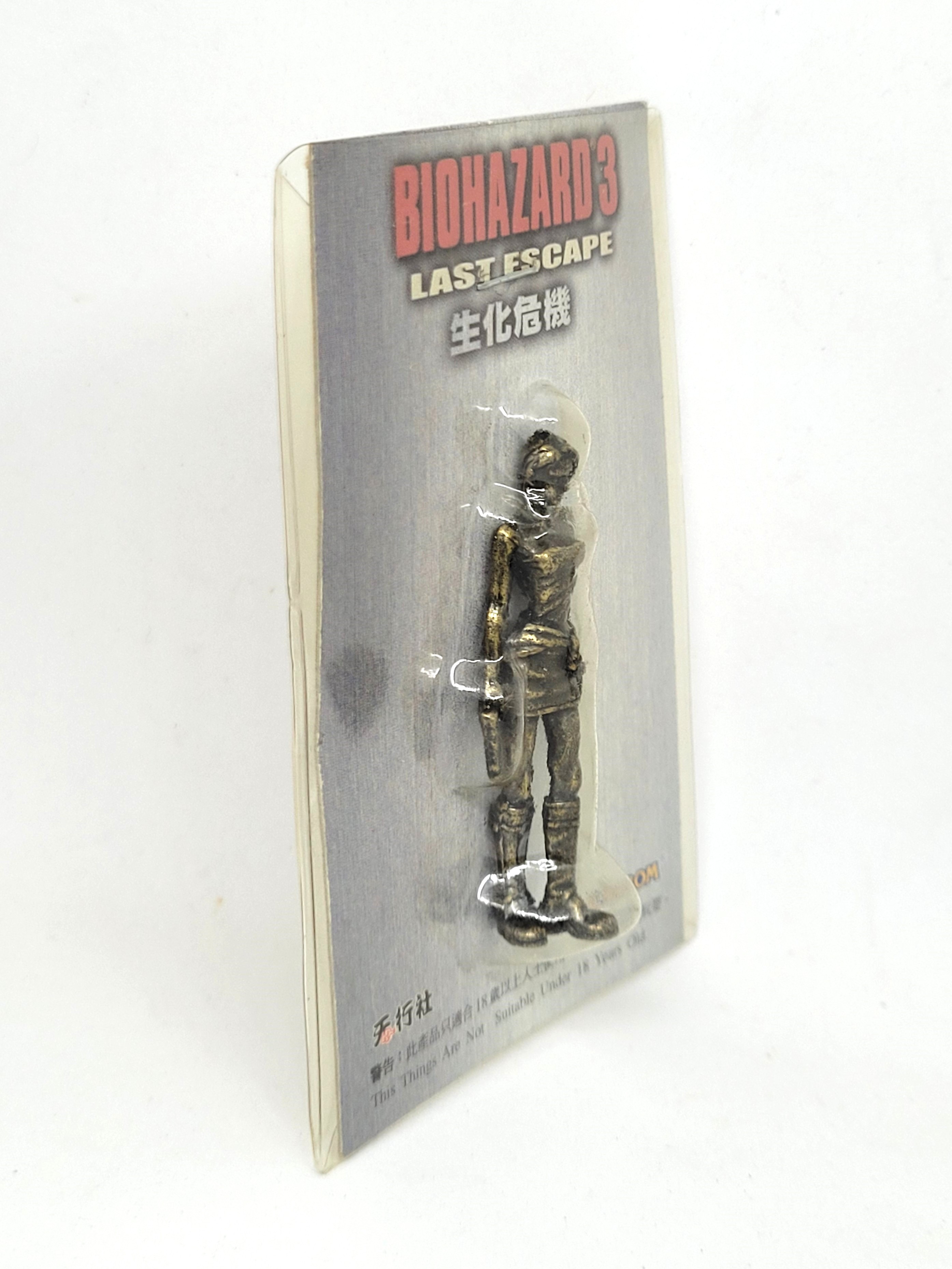 BIOHAZARD 3 Jill Valentine Metal Figures (Bronze) - 1999 Capcom Resident Evil Hong Kong Comics