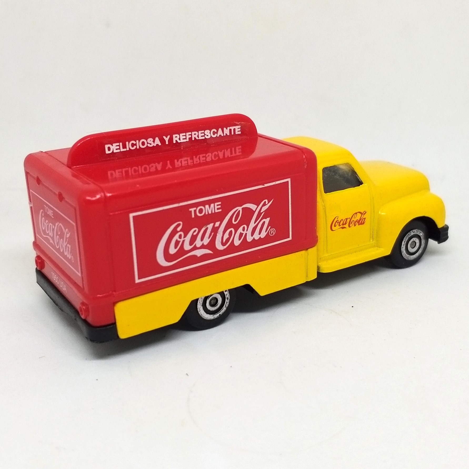 Coca Cola 1950 USA Style Delivery Truck Van Diecast Car - Vintage 80s & 90s Toys