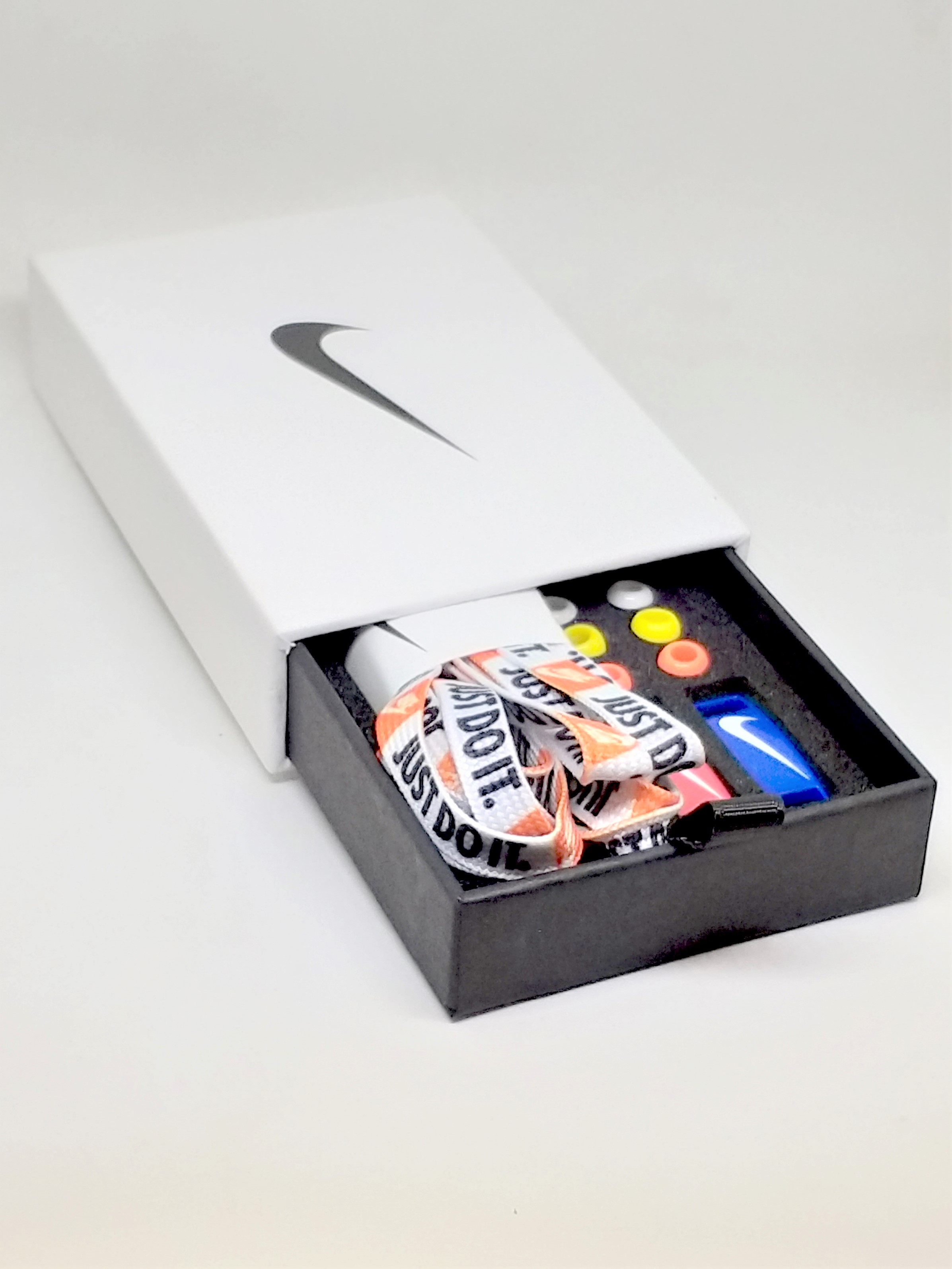 NIKE JUST DO IT Shoelaces w/ Lace Locks Charms Set - 2021 New In Box