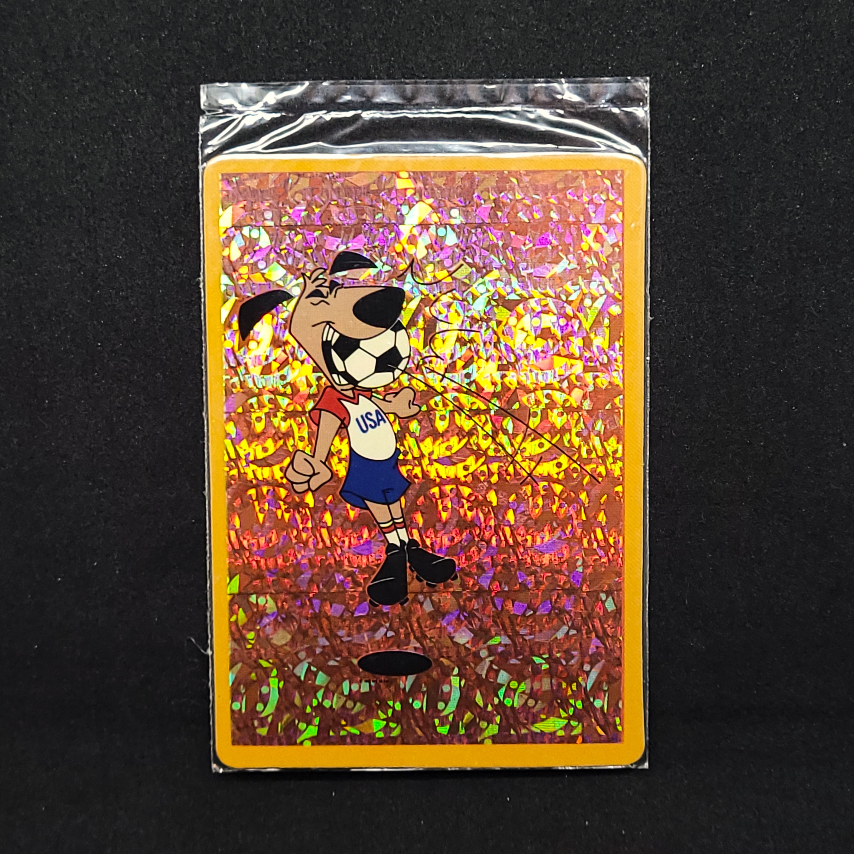 Coca Cola World Cup USA 94 Mascot Holographic Prism Card Collection