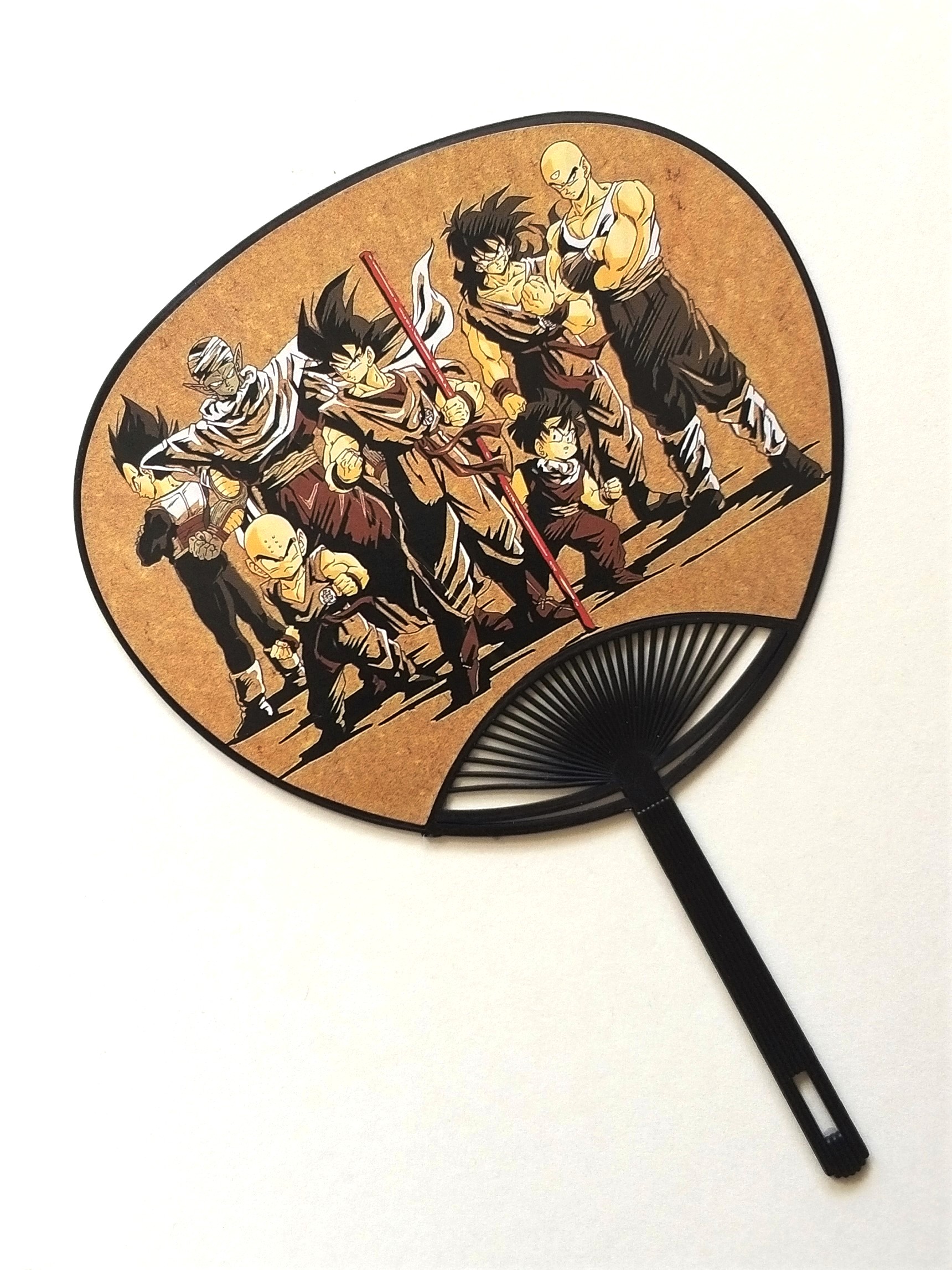 Dragon Ball Z Hand Fan #05 - 1990s Shueisha Toei Japanese Anime - Unused